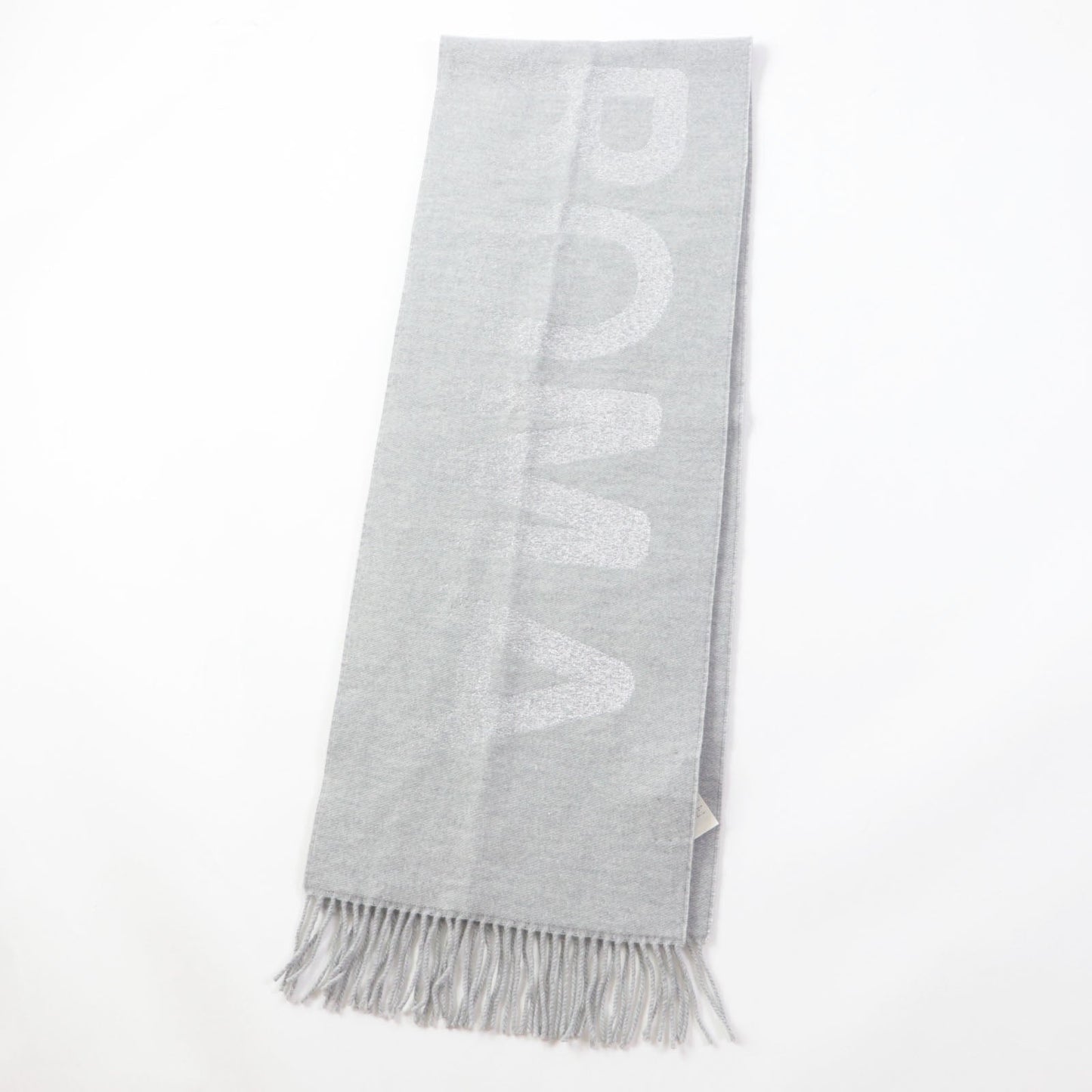 FENDI Scarf Main: 60% wool, 23% cashmere, 13% rayon, 4% metal fiber Light Gray Silver FXT485 AROQ TU Women