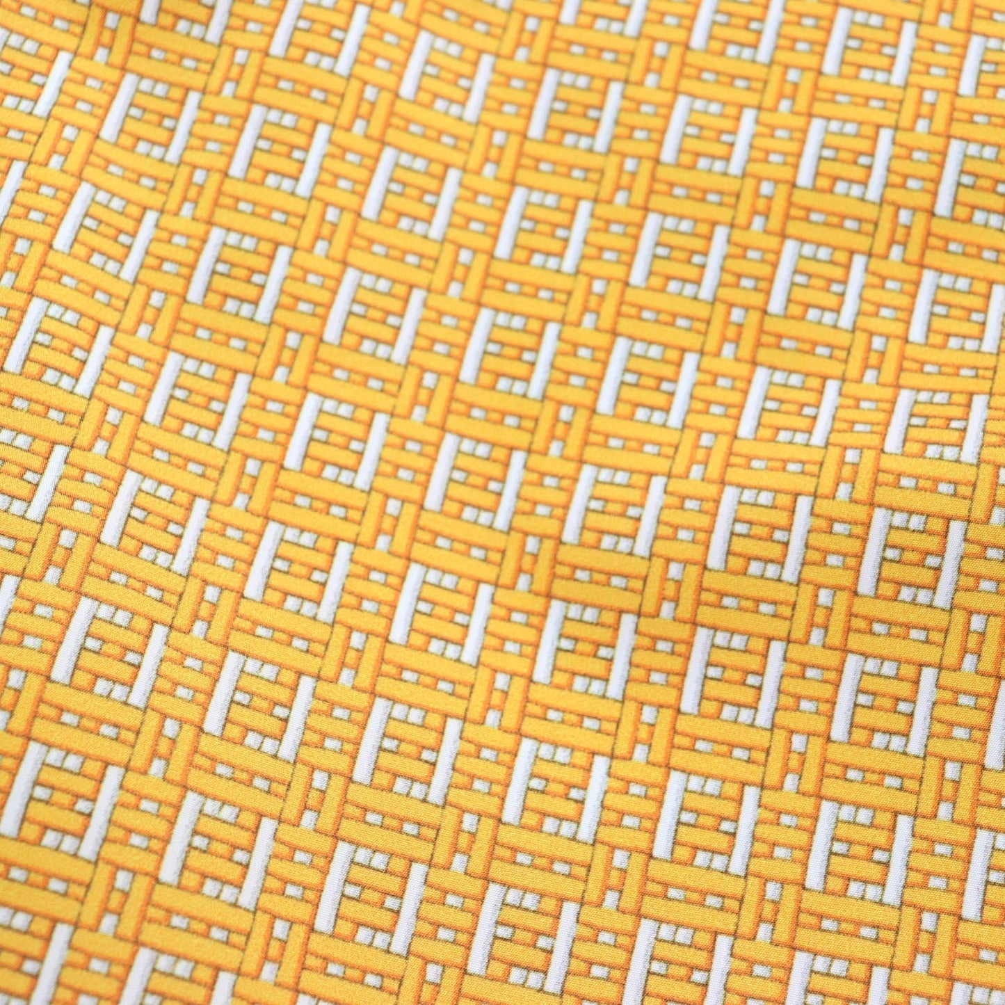 FENDI Shorts FAB230 Outer: 100% polyester, Lining: 100% polyester Yellow type mens XS