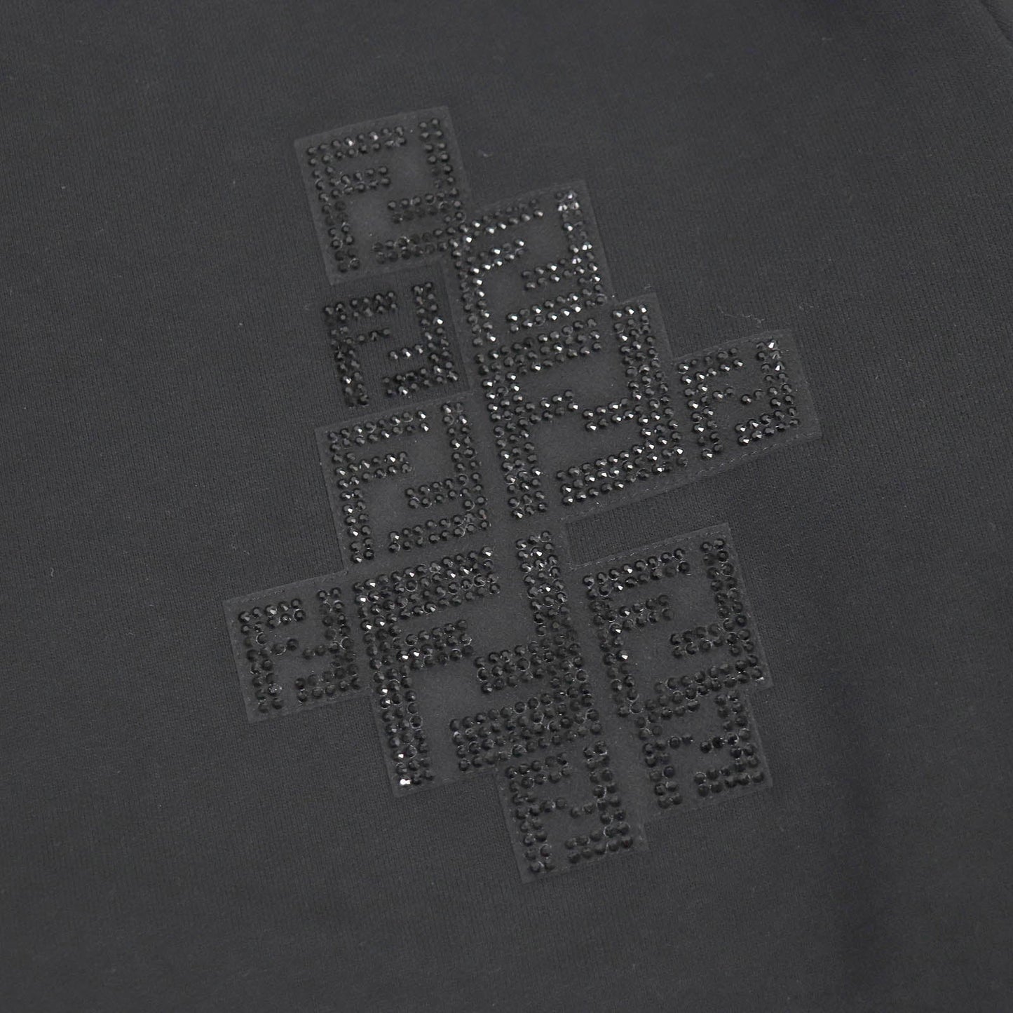FENDI sweat FY0178 Main: 100% cotton, Part: 99% cotton, Part: 1% polyurethane black mens XL