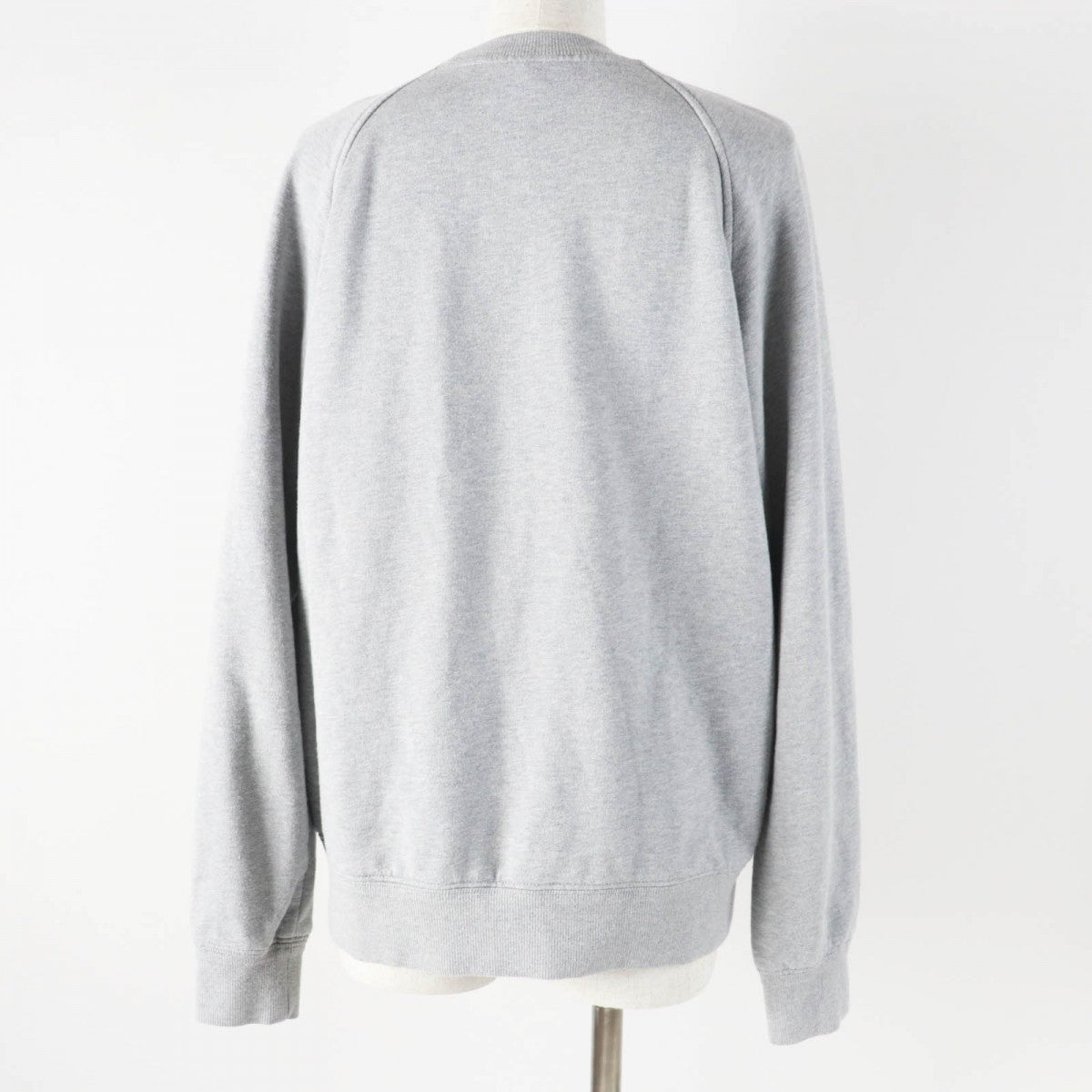 PRADA sweat 134668 Main: 100% cotton, some parts: 95% cotton, some parts: 5% elastane gray Women S