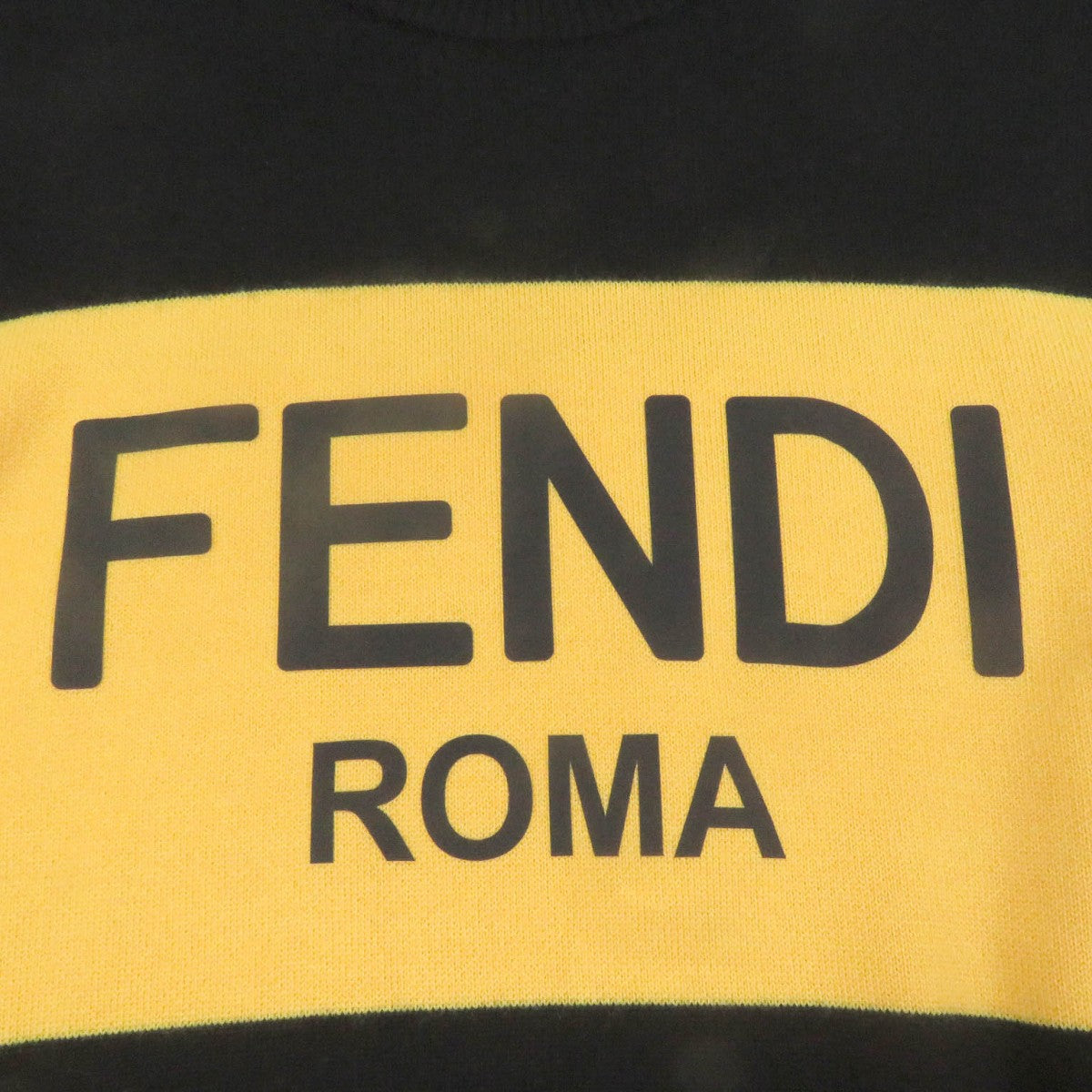 FENDI sweater FAE541 Main: 100% wool, Part: 100% polyurethane Black type mens 48