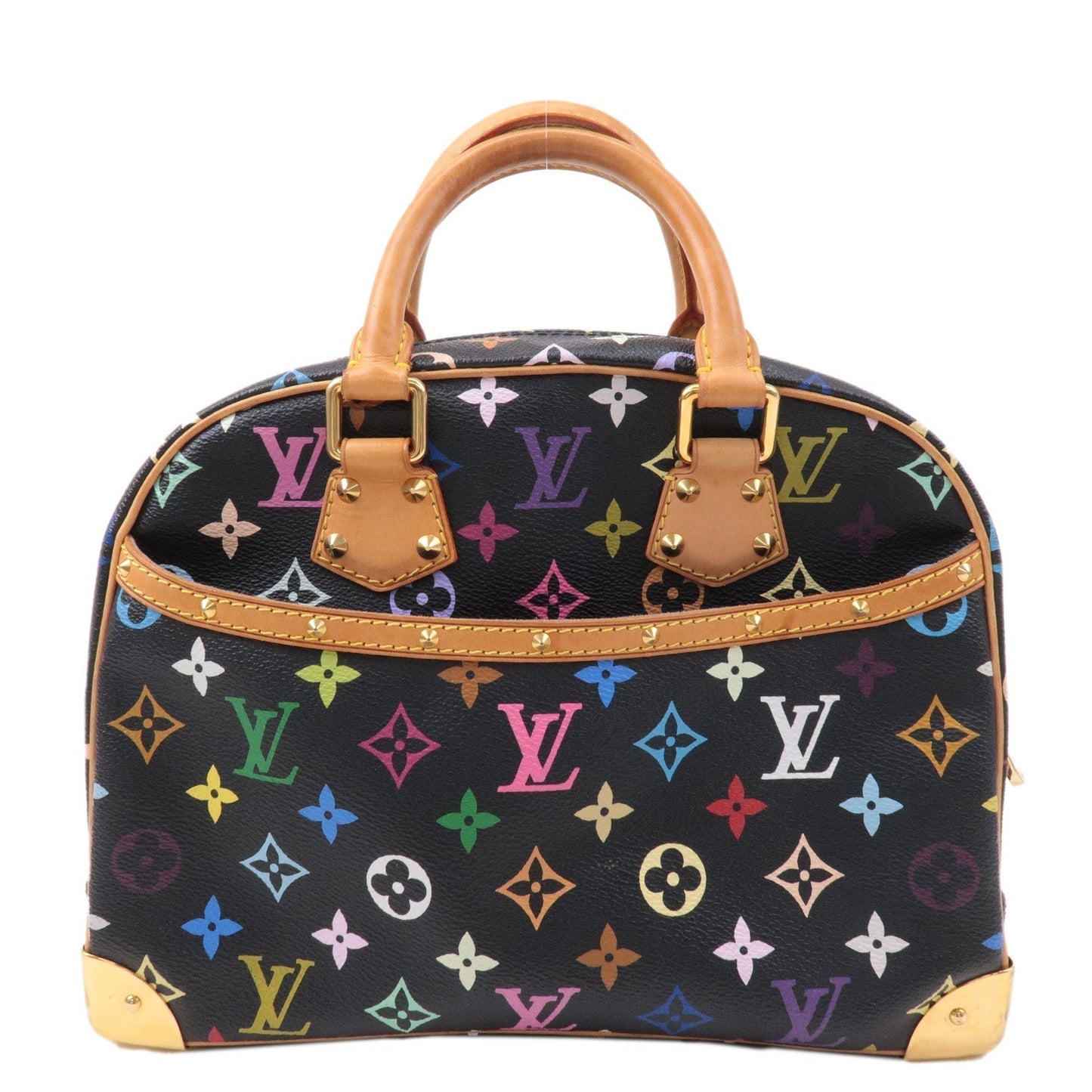 Louis Vuitton Monogram Multi Color Trouville Hand Bag