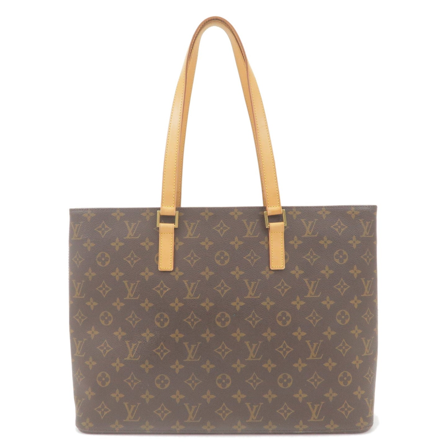 Louis Vuitton Monogram Luco Tote Bag Shoulder Bag Brown