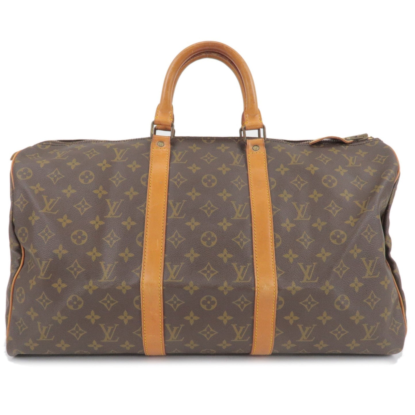 Louis Vuitton Monogram Keep All 50 Boston Bag