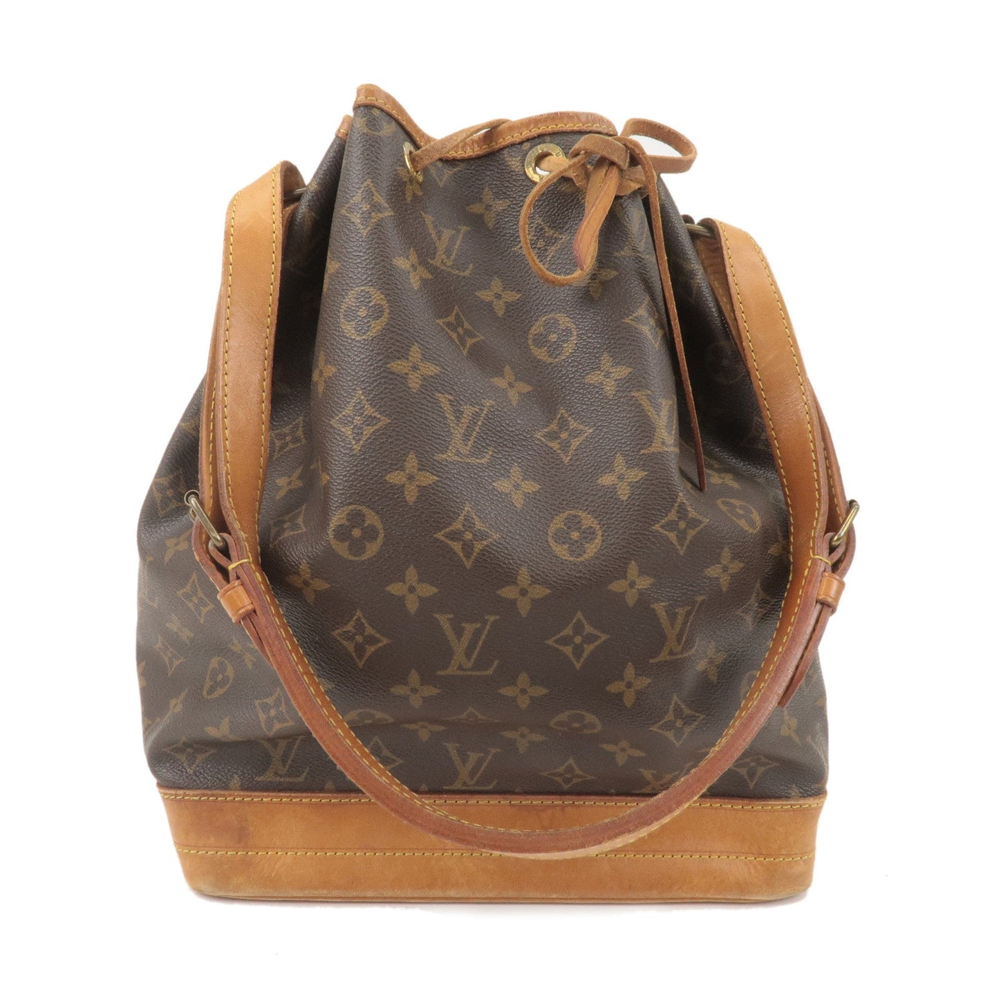 Louis Vuitton Monogram Noe Shoulder Bag Hand Bag Brown