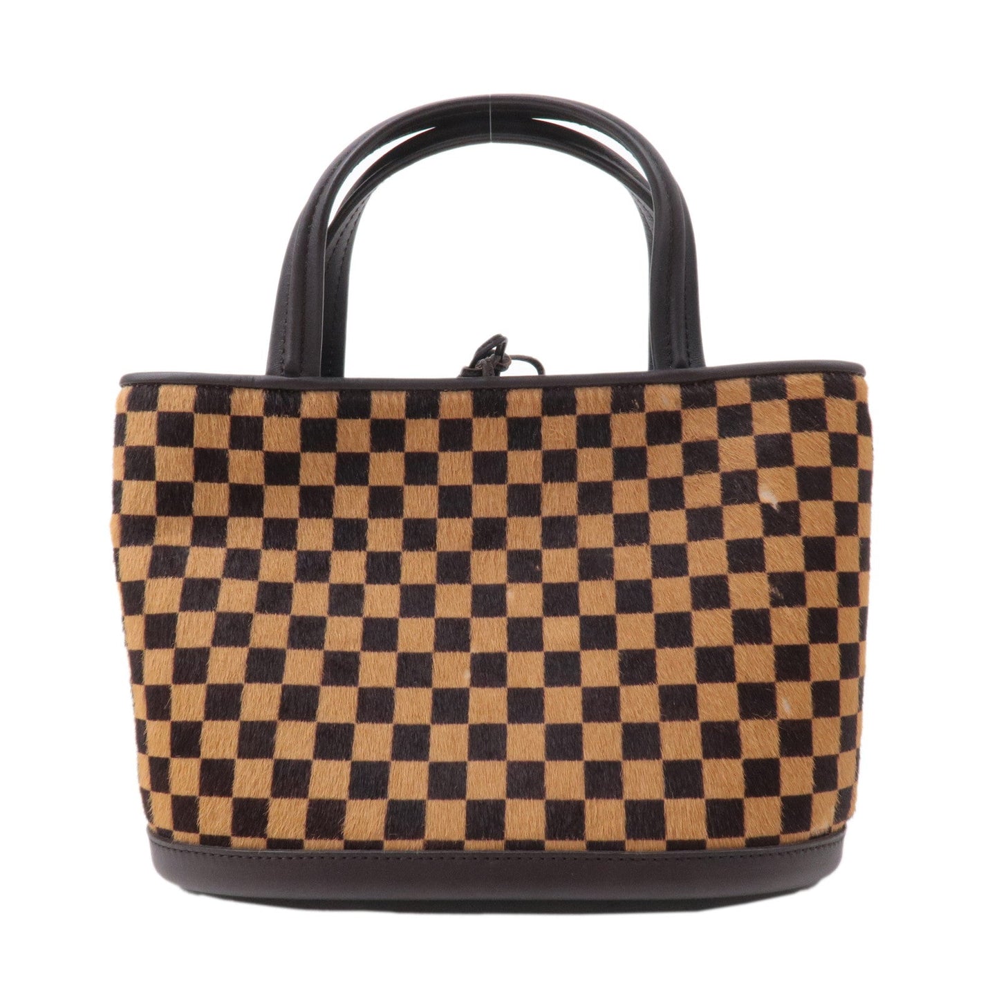 Louis Vuitton Damier Sauvage Impala Hand Bag Brown
