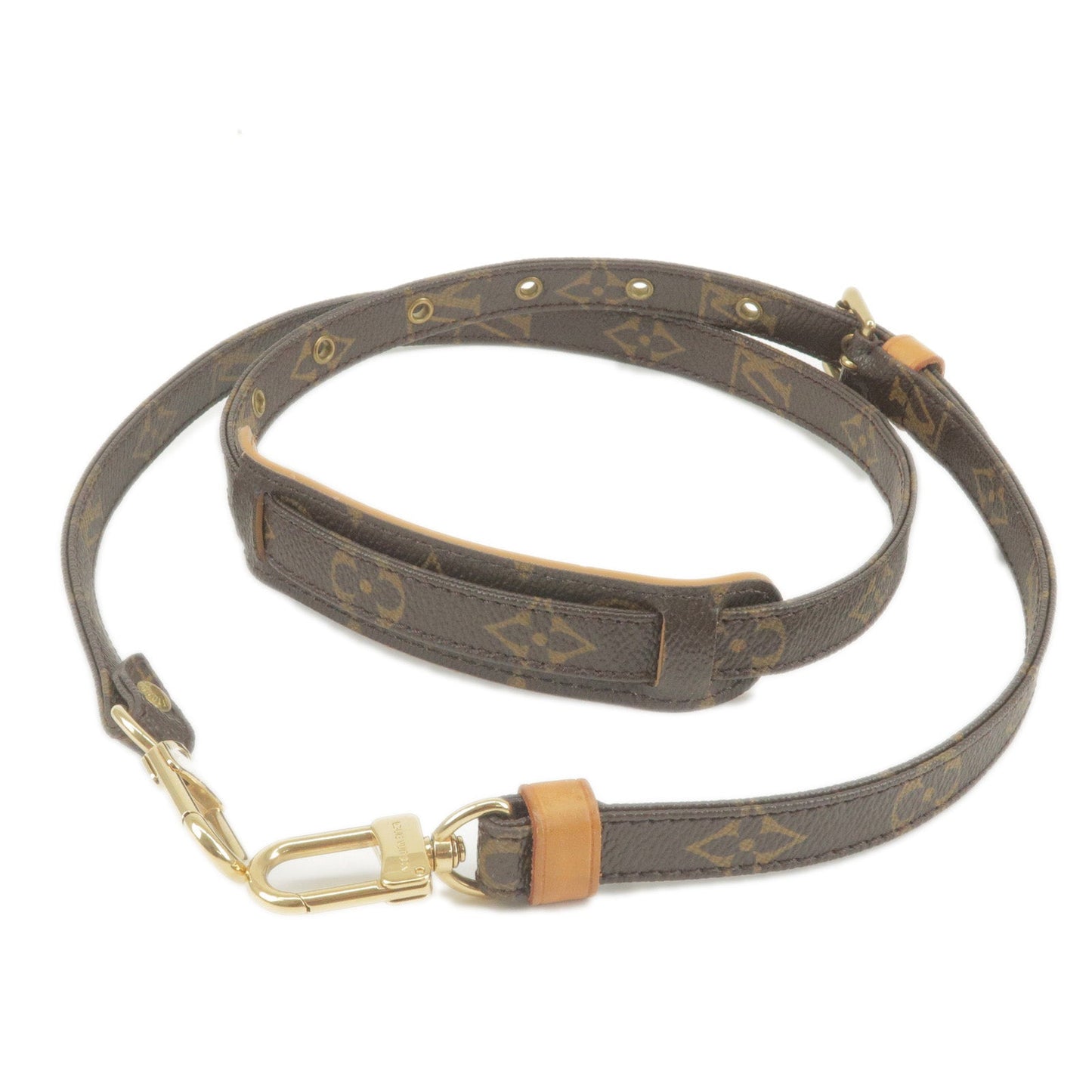 Louis Vuitton Monogram Canvas Shoulder Strap Adjustable 102-120cm Shoulder Bag