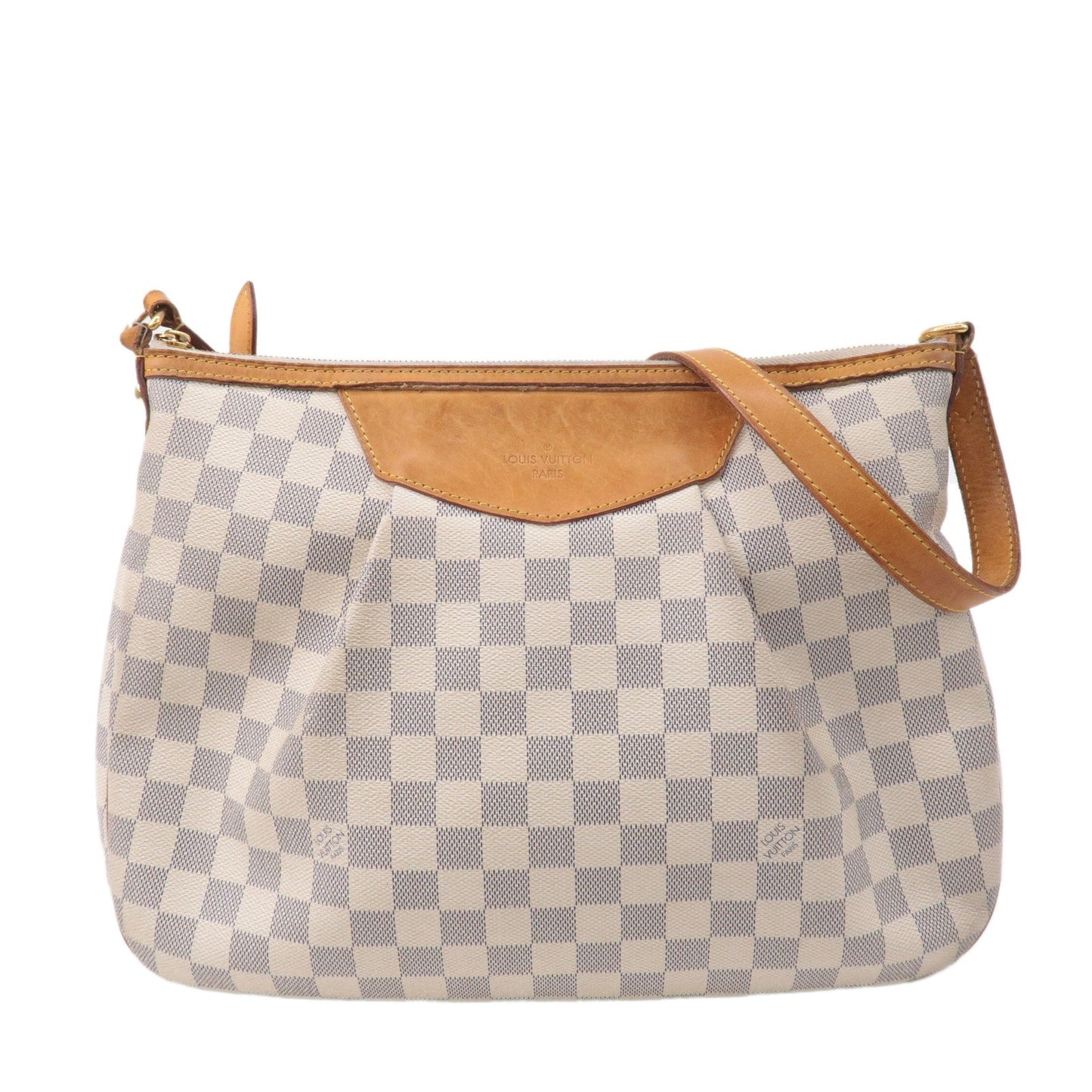 Louis Vuitton Damier Azur Sirac MM Shoulder Bag