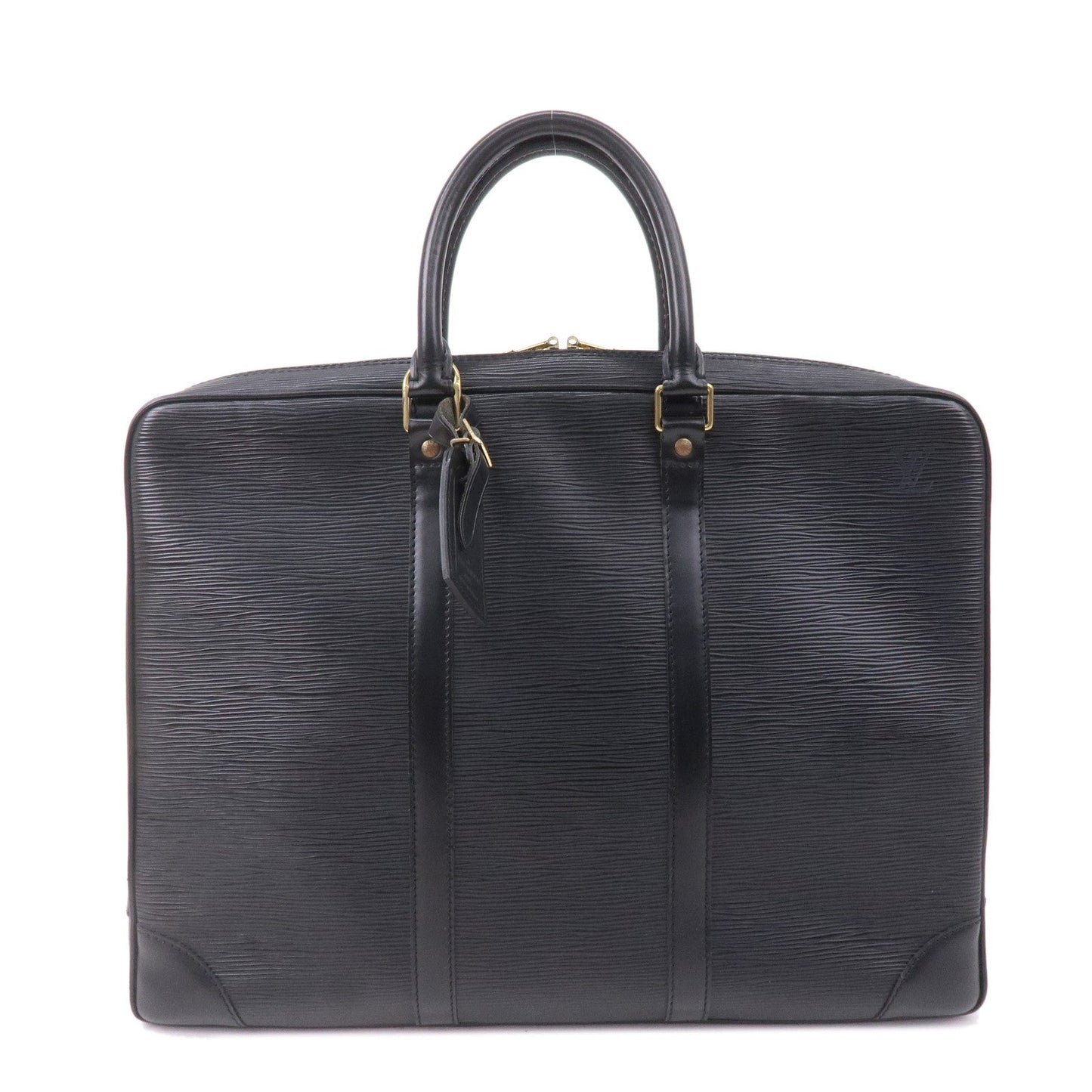 Louis Vuitton Epi Porte Documents Voyage Business Bag Noir
