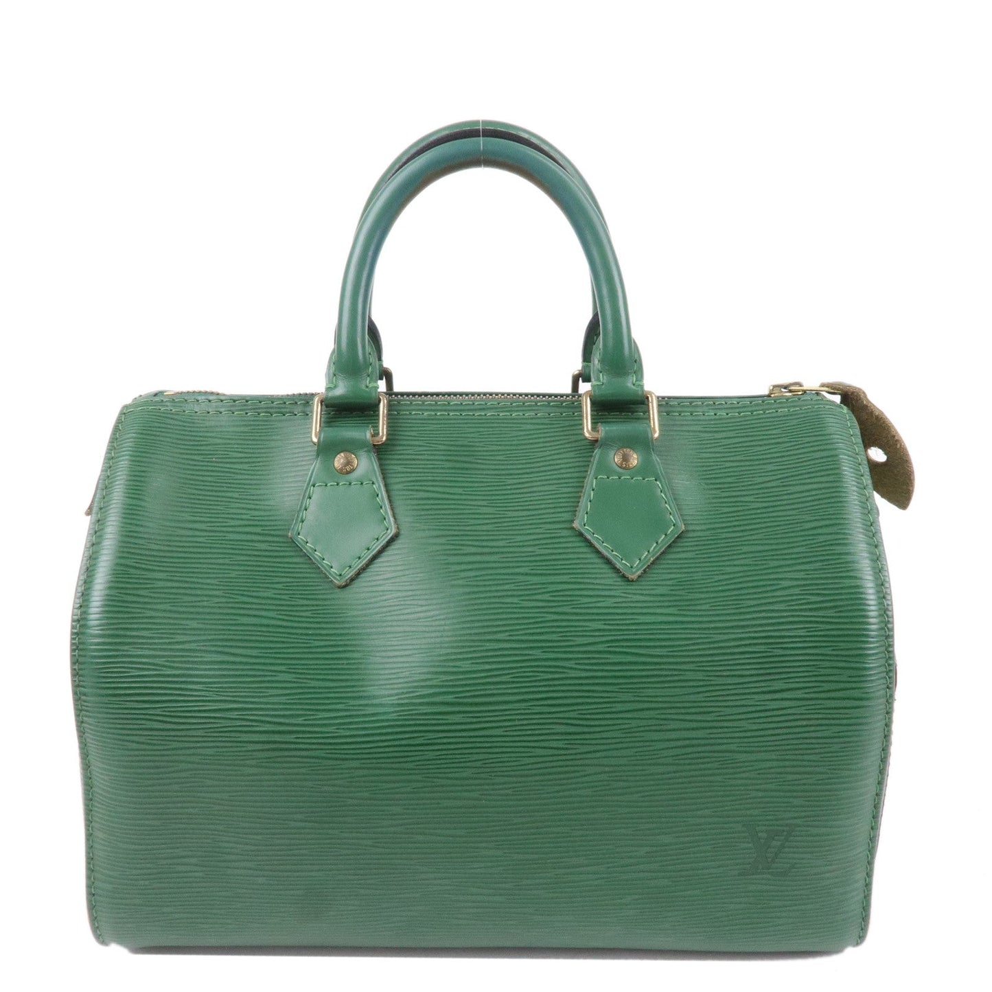Louis Vuitton Epi Hand Boston Bag Borneo Green