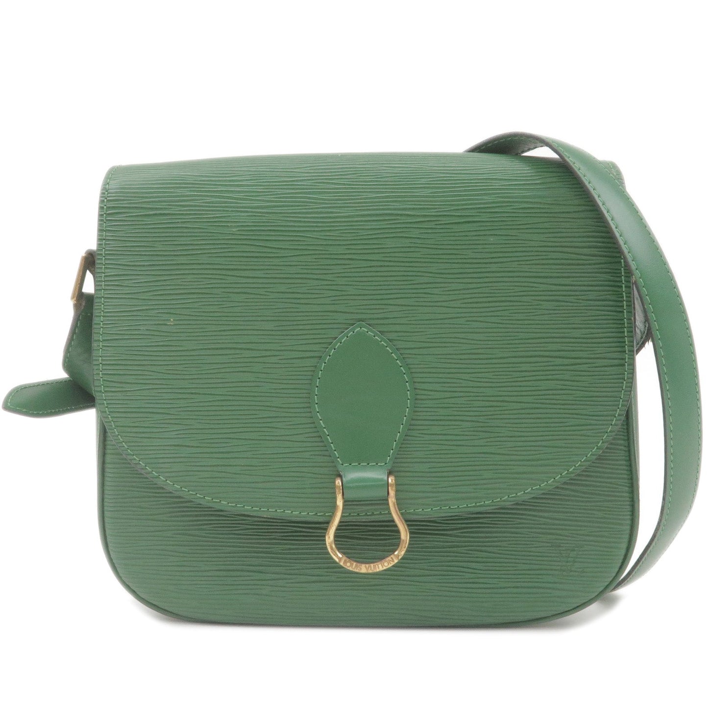 Louis Vuitton Epi Saint Cloud Shoulder Bag Borneo Green