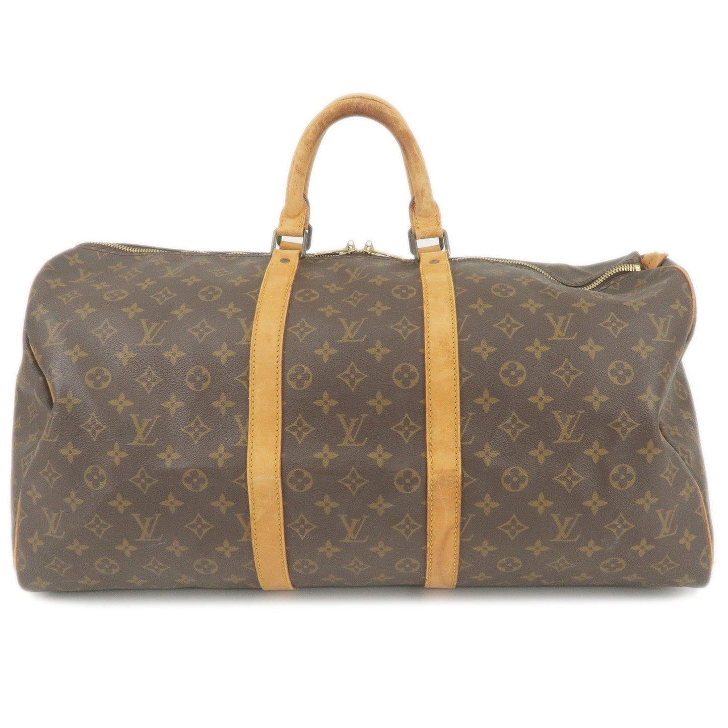 Louis Vuitton Monogram Keep All 55 Boston Bag