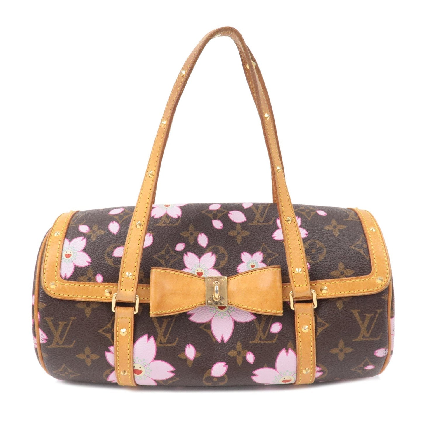 Louis Vuitton Monogram Cherry Blossom Papillon Hand Bag