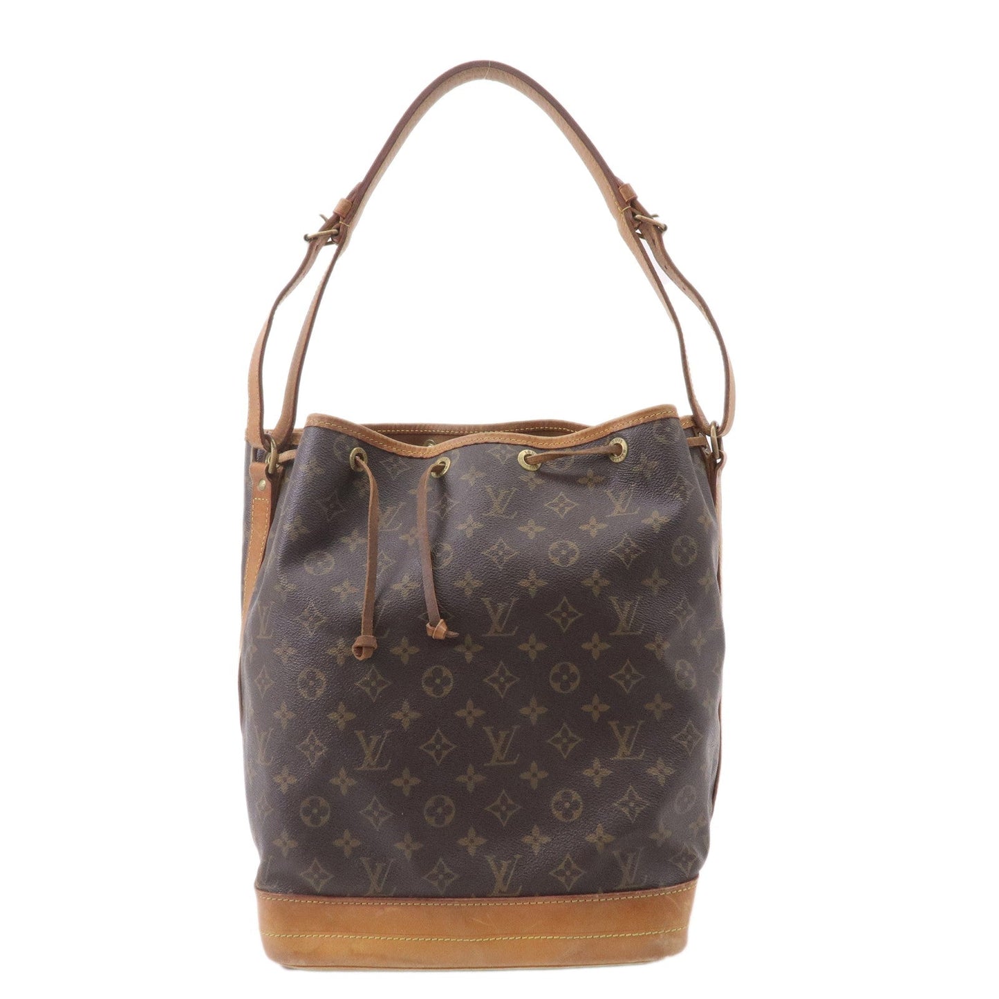 Louis Vuitton Monogram Noe Shoulder Bag Hand Bag Brown