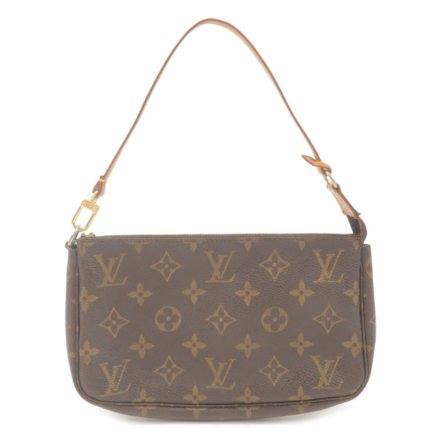 Louis Vuitton Monogram Pochette Accessoires Brown Clutch
