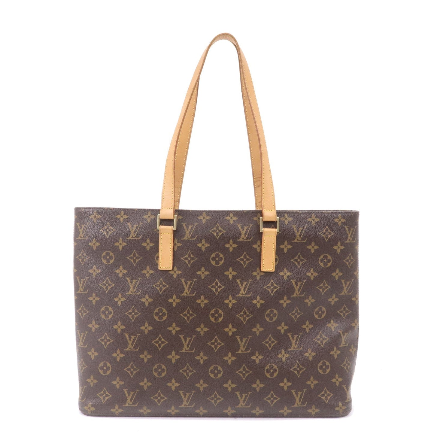 Louis Vuitton Monogram Luco Tote Bag Hand Bag Brown