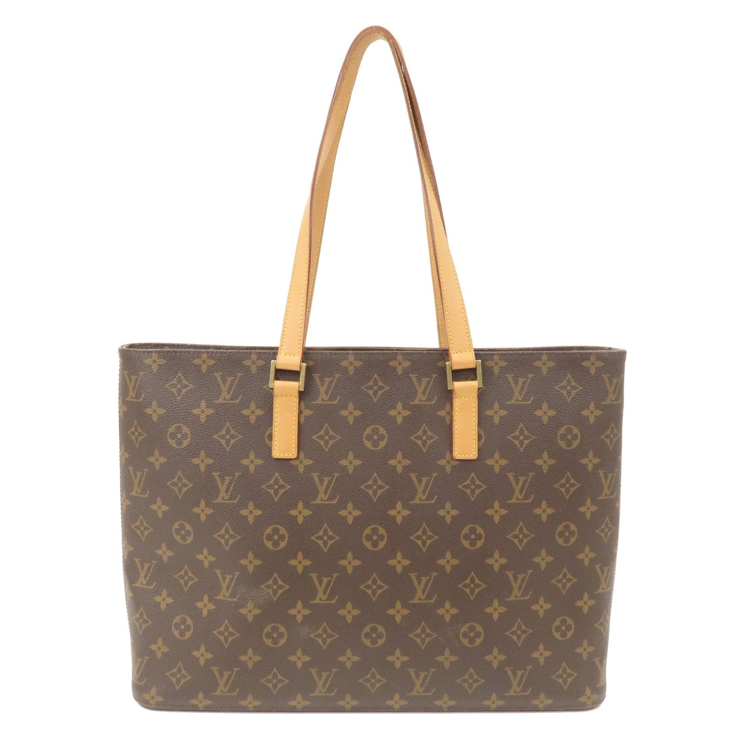 Louis Vuitton Monogram Luco Tote Bag Hand Bag Brown