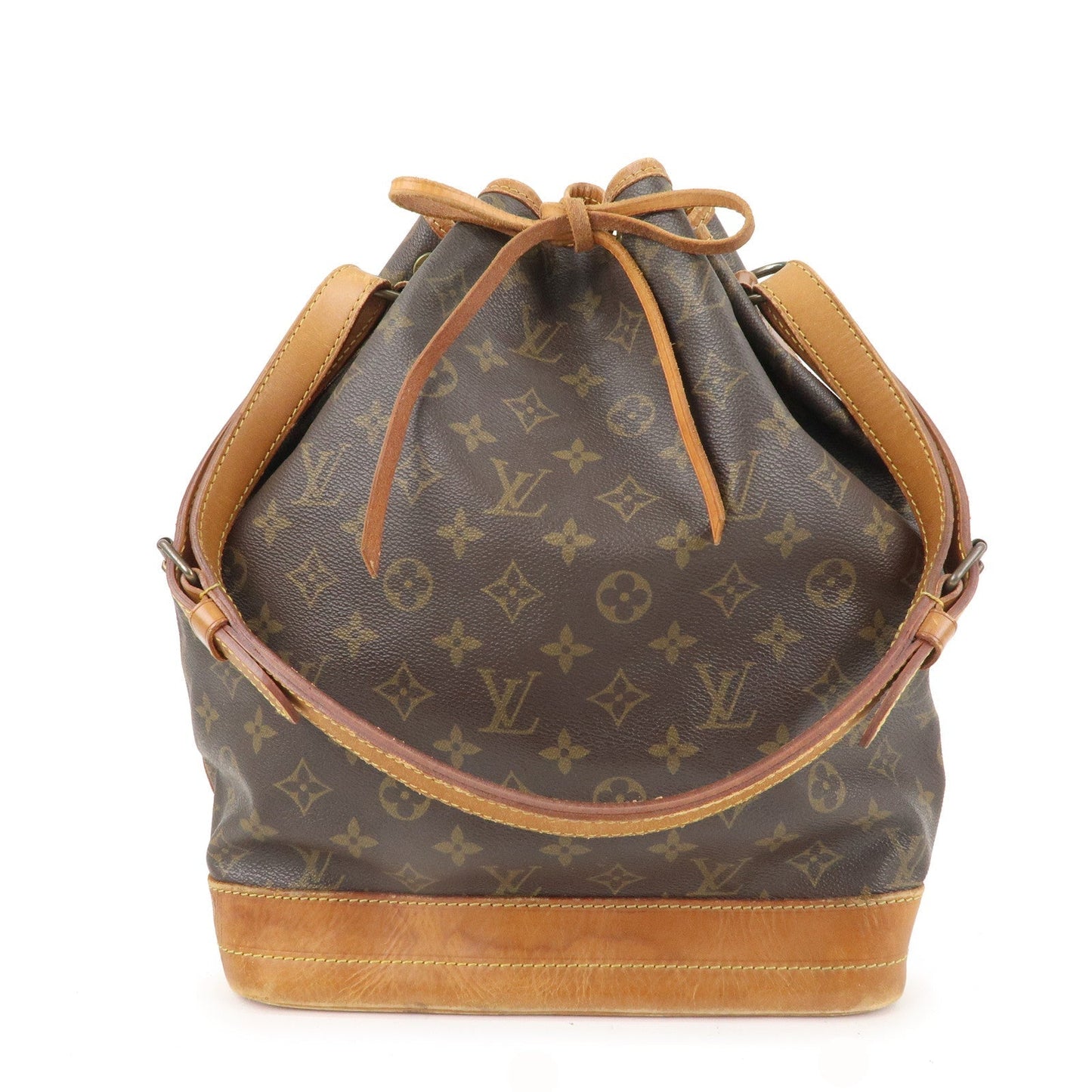 Louis Vuitton Monogram Noe Shoulder Bag Hand Bag Brown
