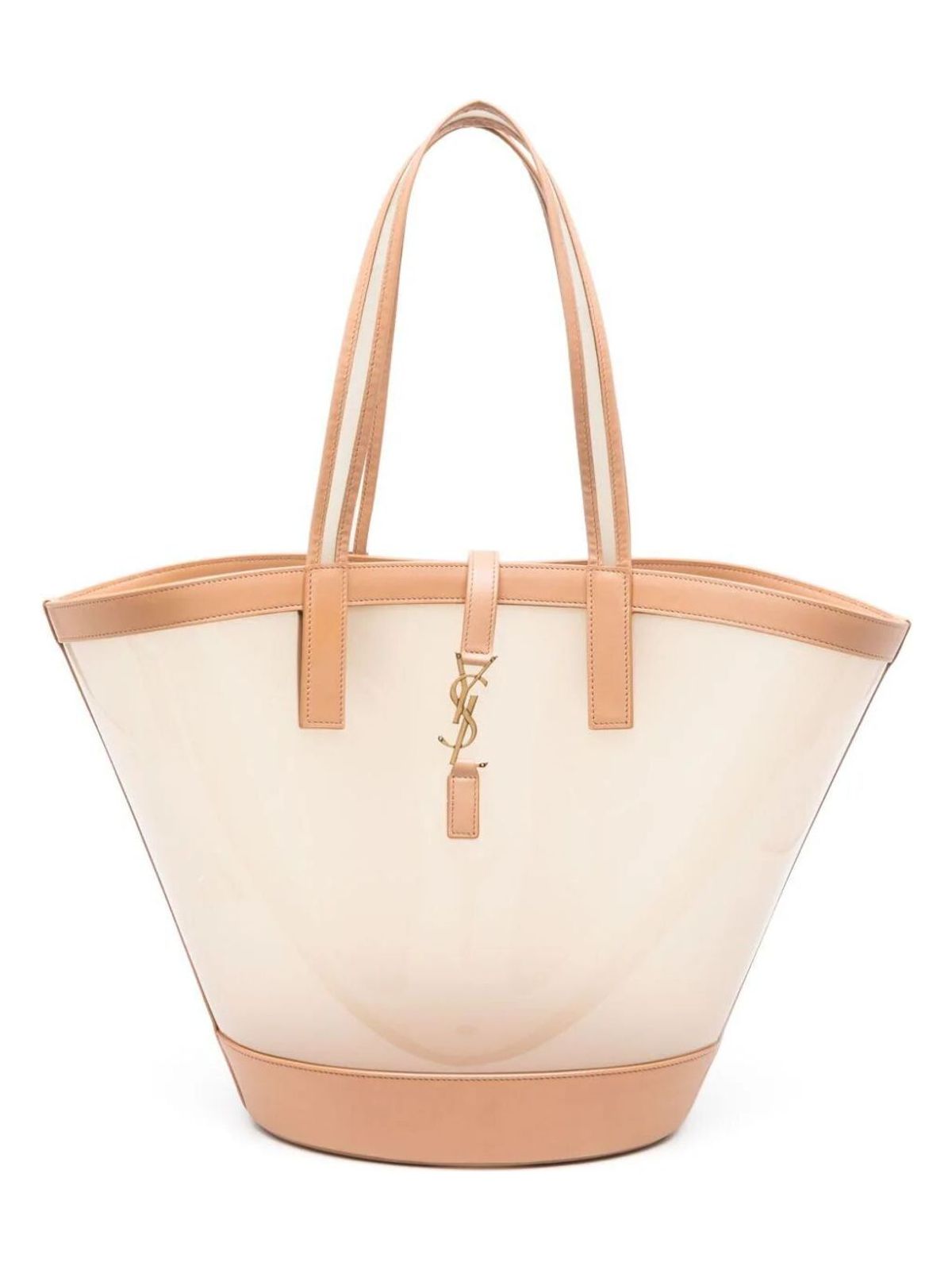 Luxury Saint Laurent Trending 2026 Women's Average Basket in Nude & Neutrals | Size UNICA | 773697FAC0F