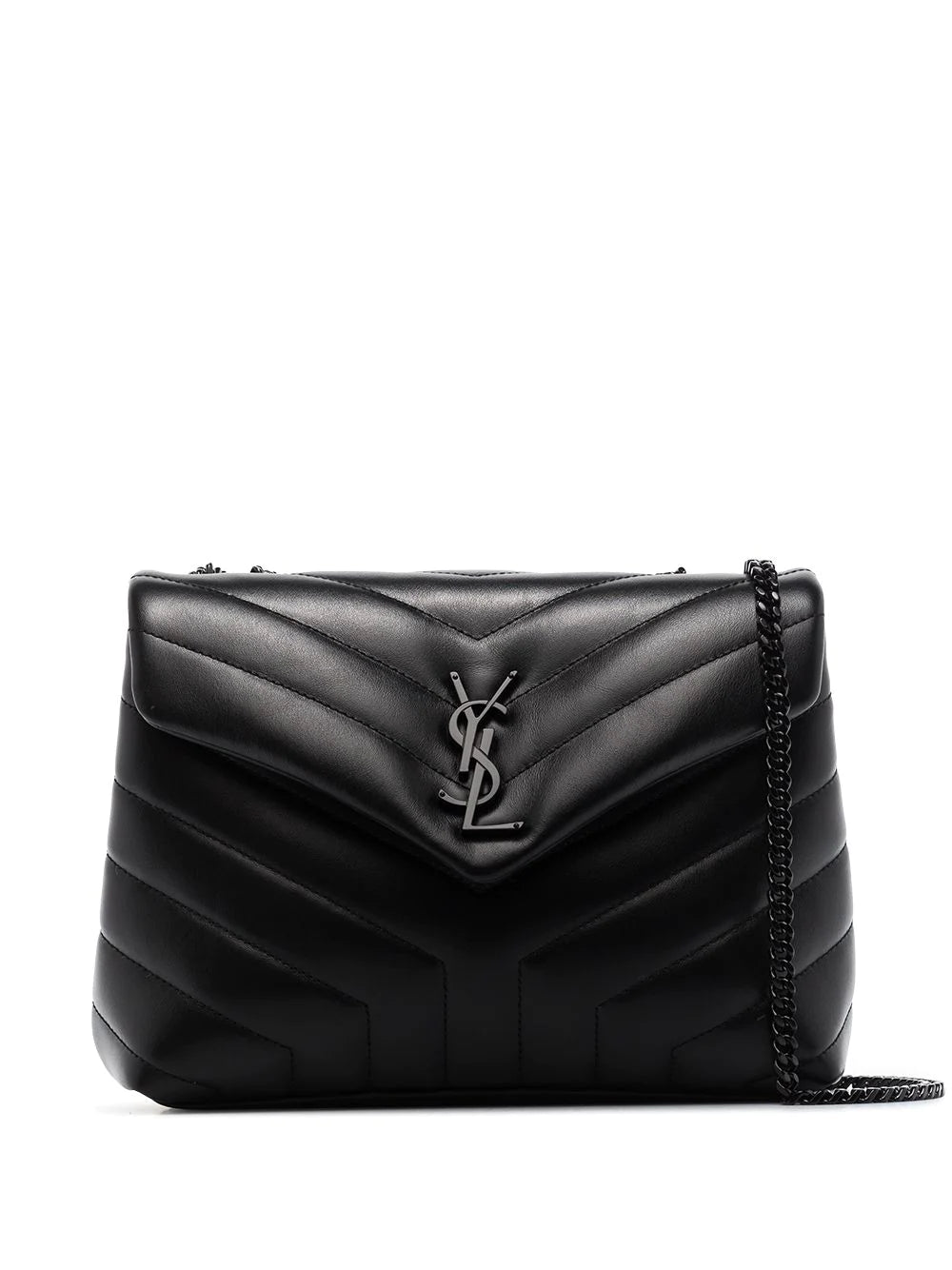 Luxury Saint Laurent Trending 2025 Women's Loulou Toy Strap Bag in Nero/Nero |