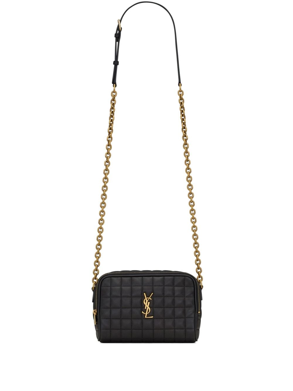 Luxury Saint Laurent Trending 2025 Women's Cassandre Matelasse Carre Camera Bag in Nero |