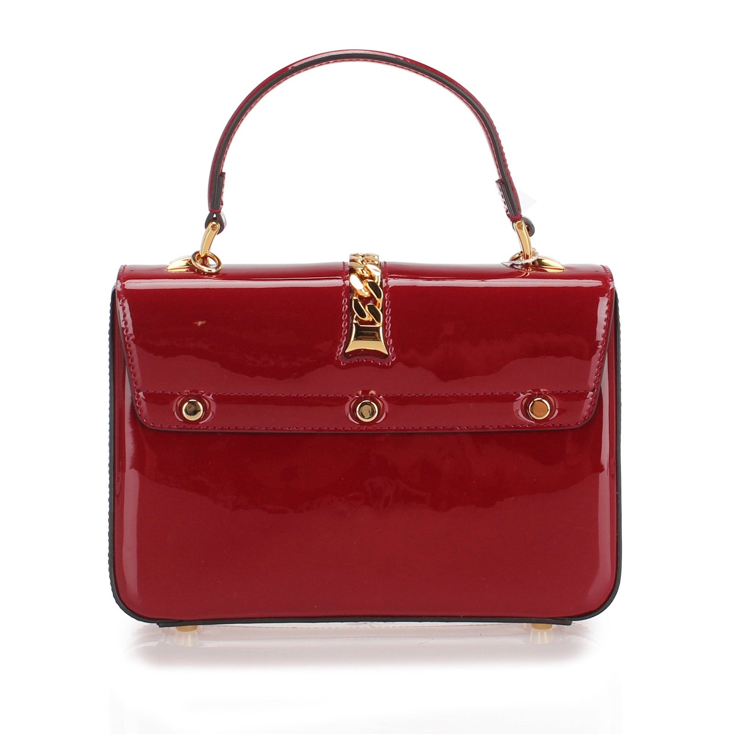 Gucci Chain Leather Shoulder Bag