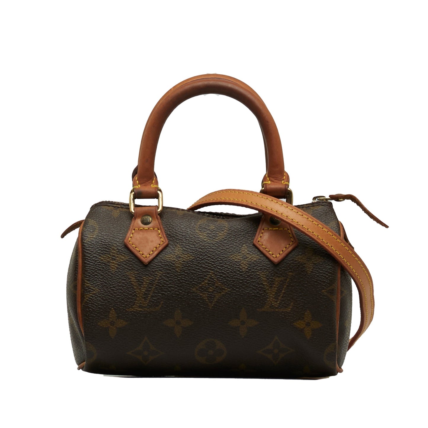 LOUIS VUITTON Monogram Mini HL Satchel Handbag