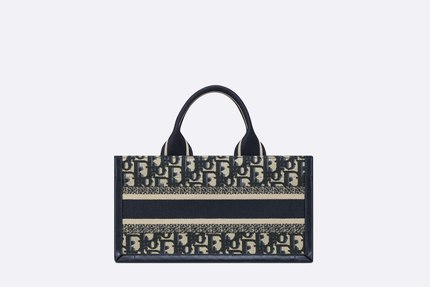 Dior Book Tote Leather Canvas Tote