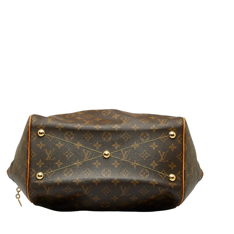 Louis Vuitton Monogram Tivoli GM Handbag Brown