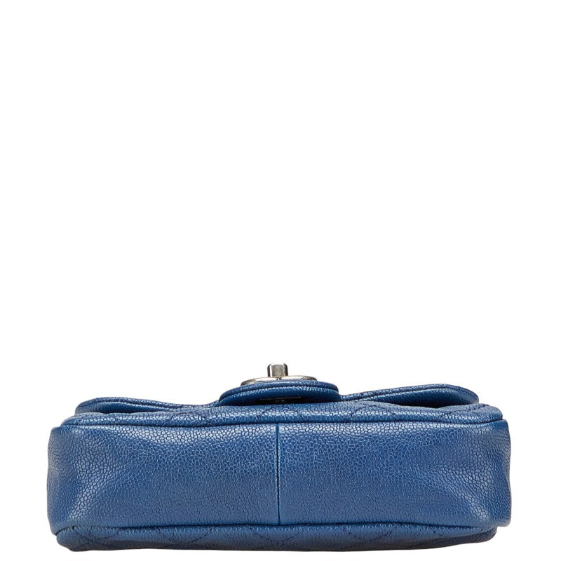 Chanel Coco Mark Matelasse Caviar Skin Shoulder Bag