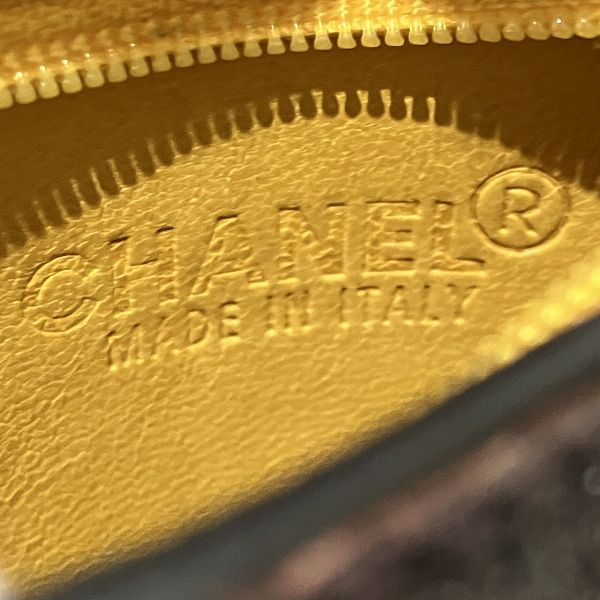 Chanel Coco Mark Harako Leather Coin Case Handbag
