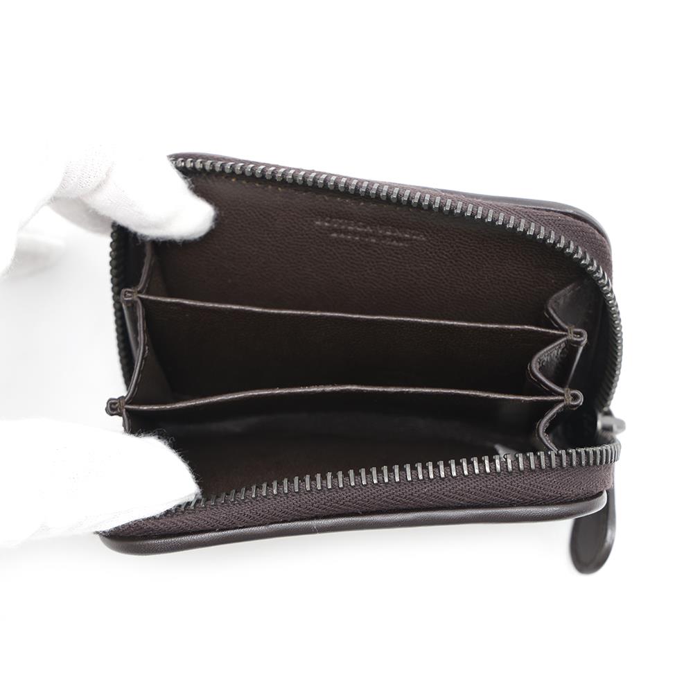 Bottega Veneta INTRECCIATO Coin purse Brown114075 Leather