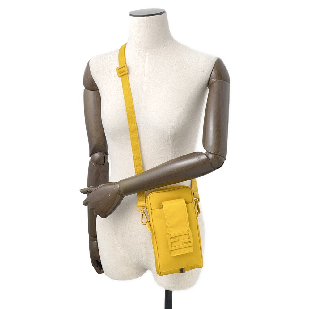 FENDI Shoulder Bag Yellow7AS056 Nylon