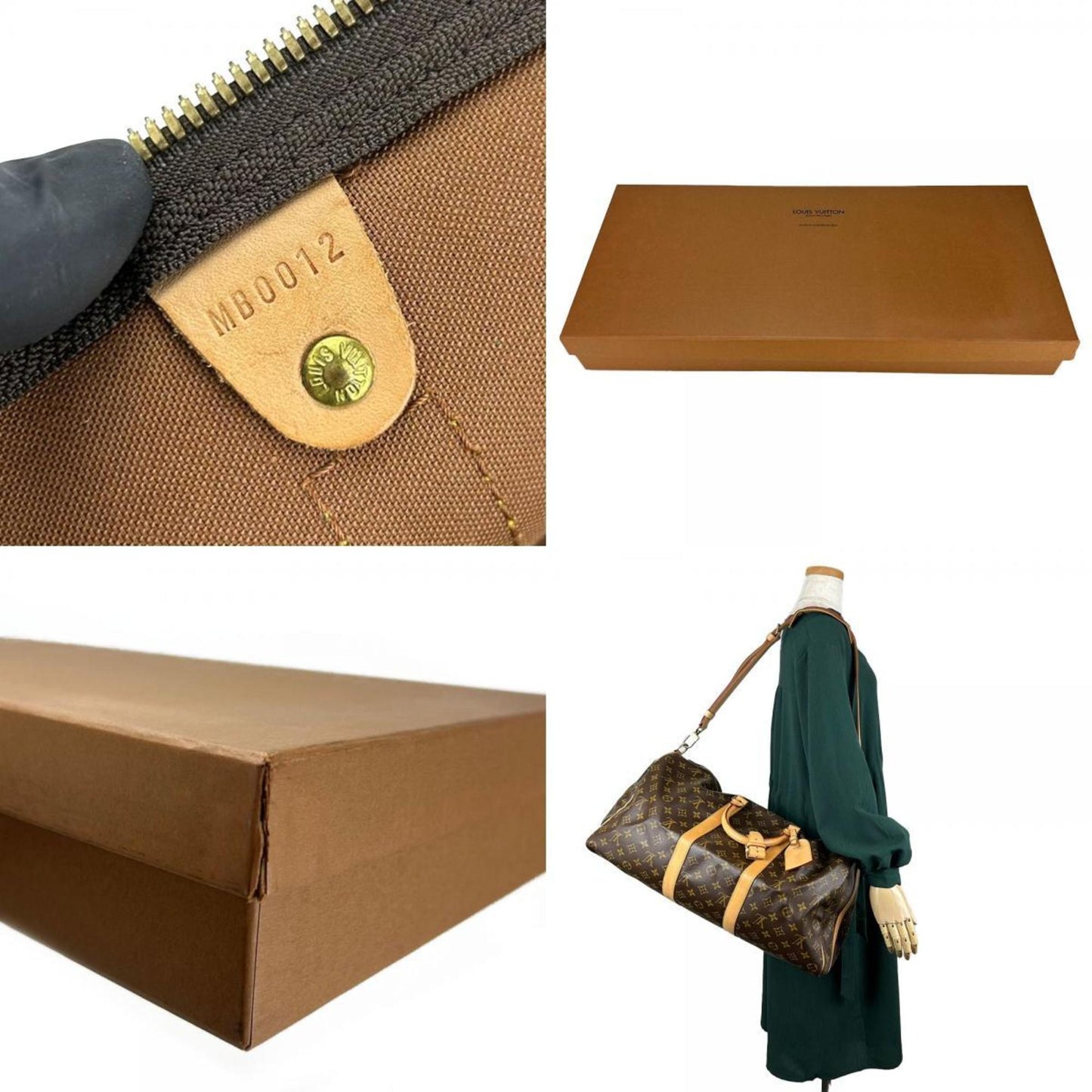 LOUIS VUITTON Keepall Bandouliere 50 Travel