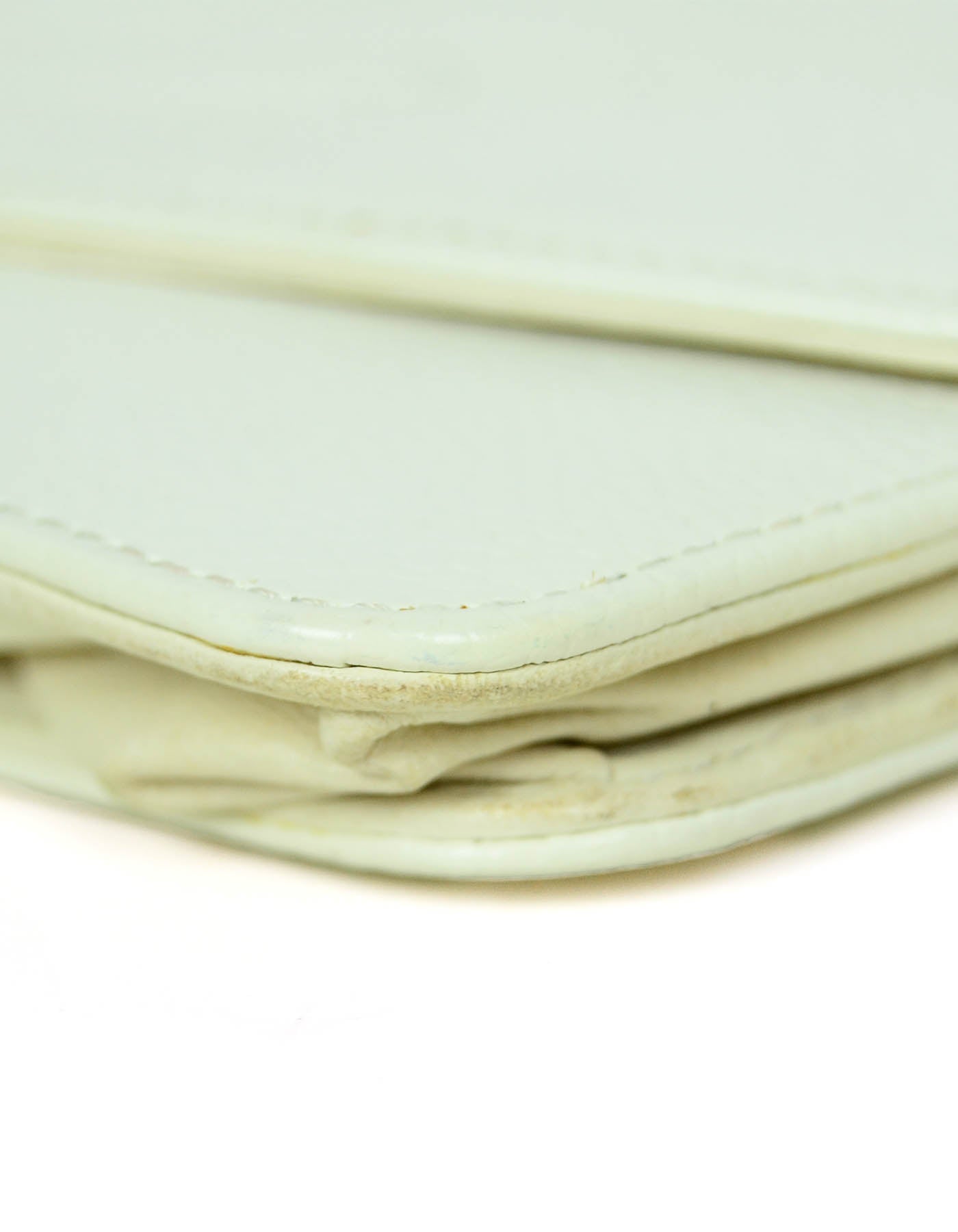 Chanel White Caviar Timeless CC Wallet on Chain WOC Crossbody Bag
