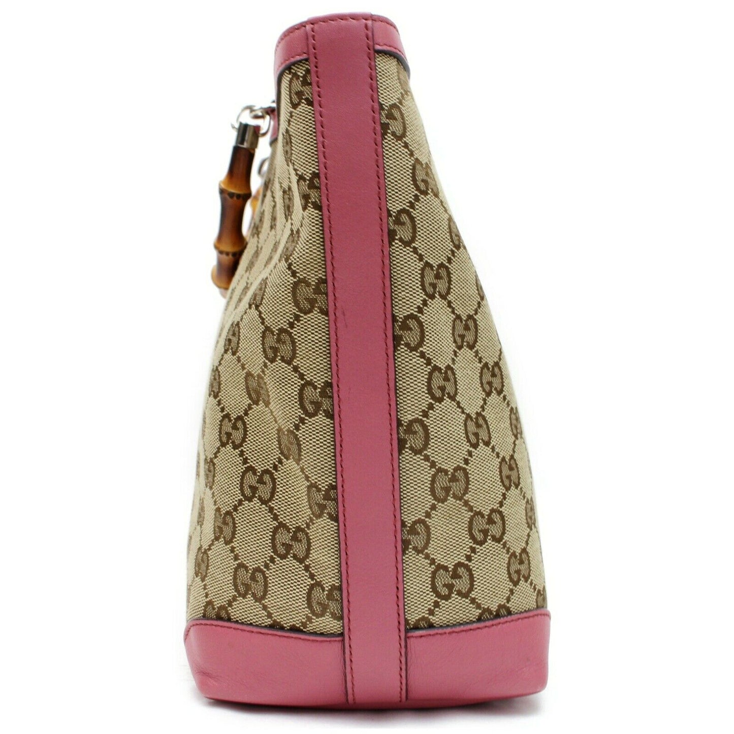 Gucci Pink Canvas Tote
