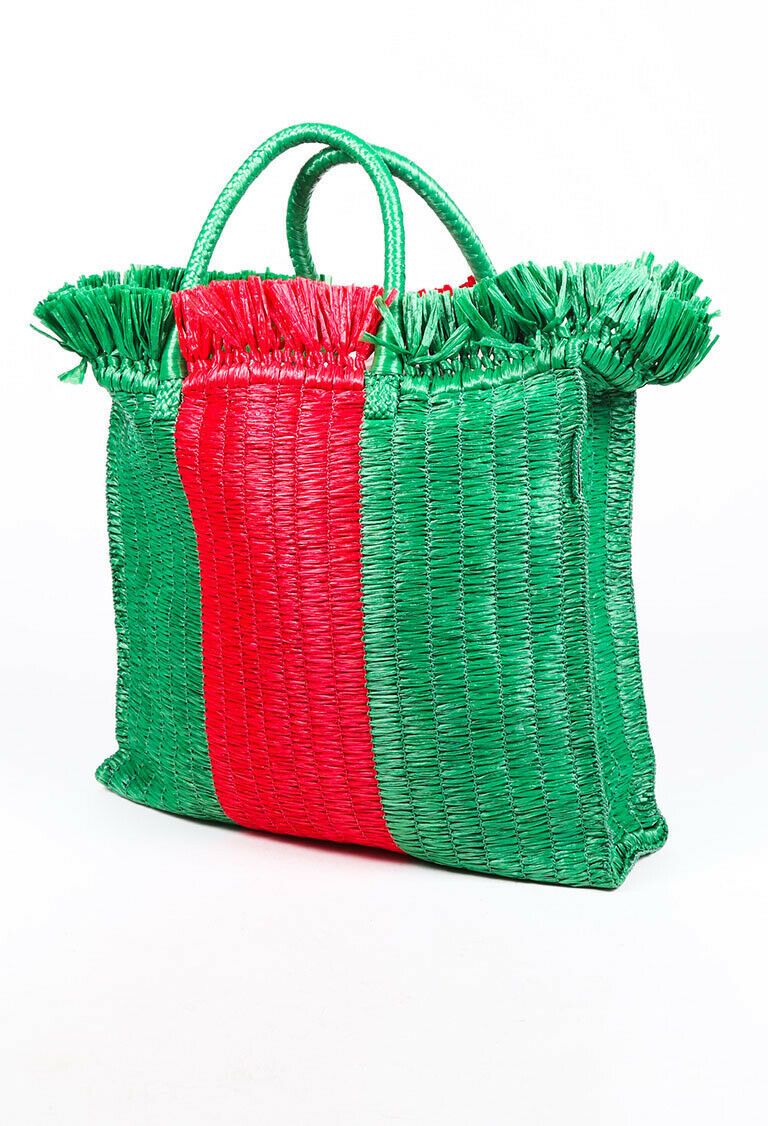 Gucci Web Red Monogram Tote