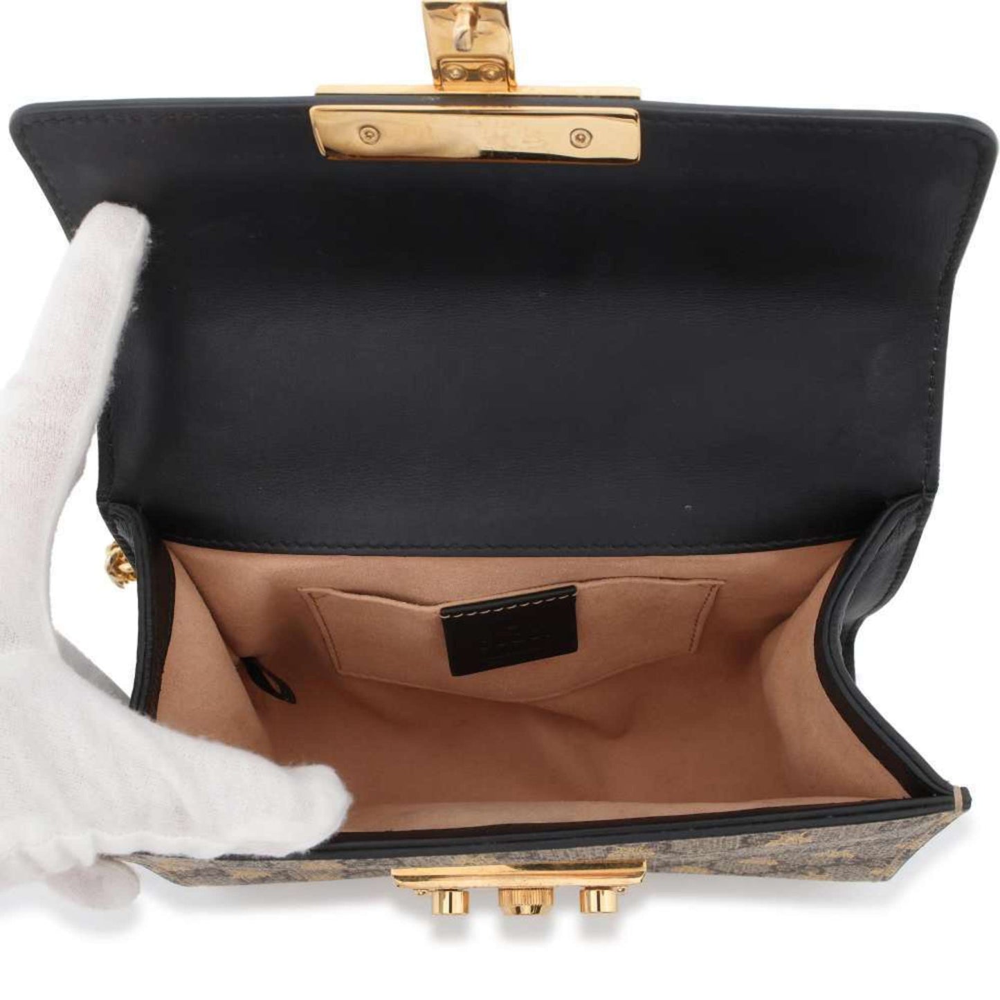 Gucci Canvas Shoulder Bag