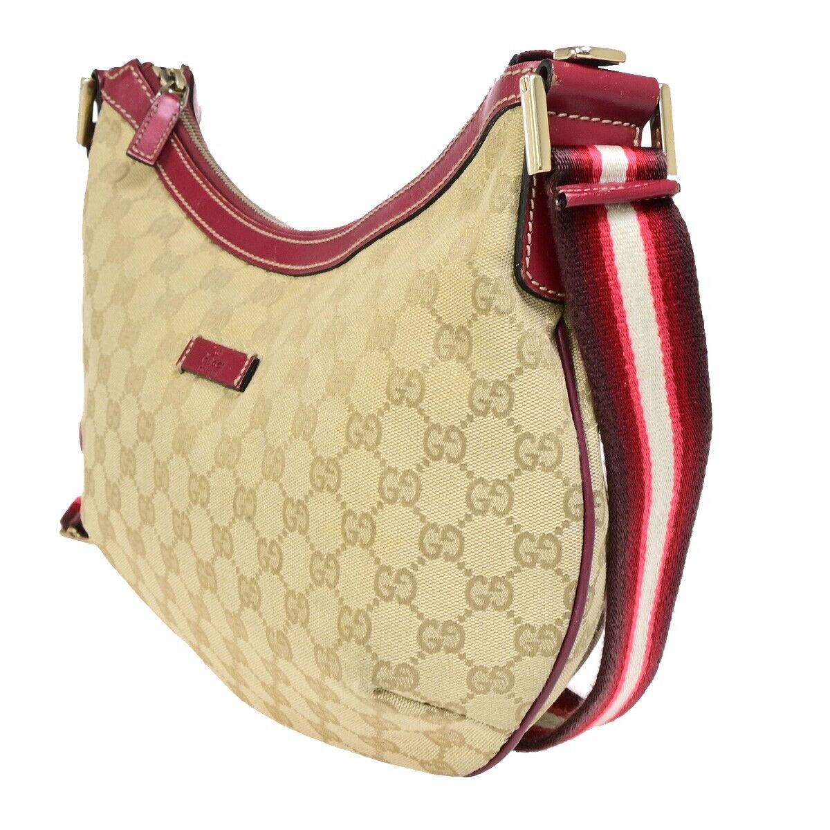 Gucci Canvas Shoulder Bag