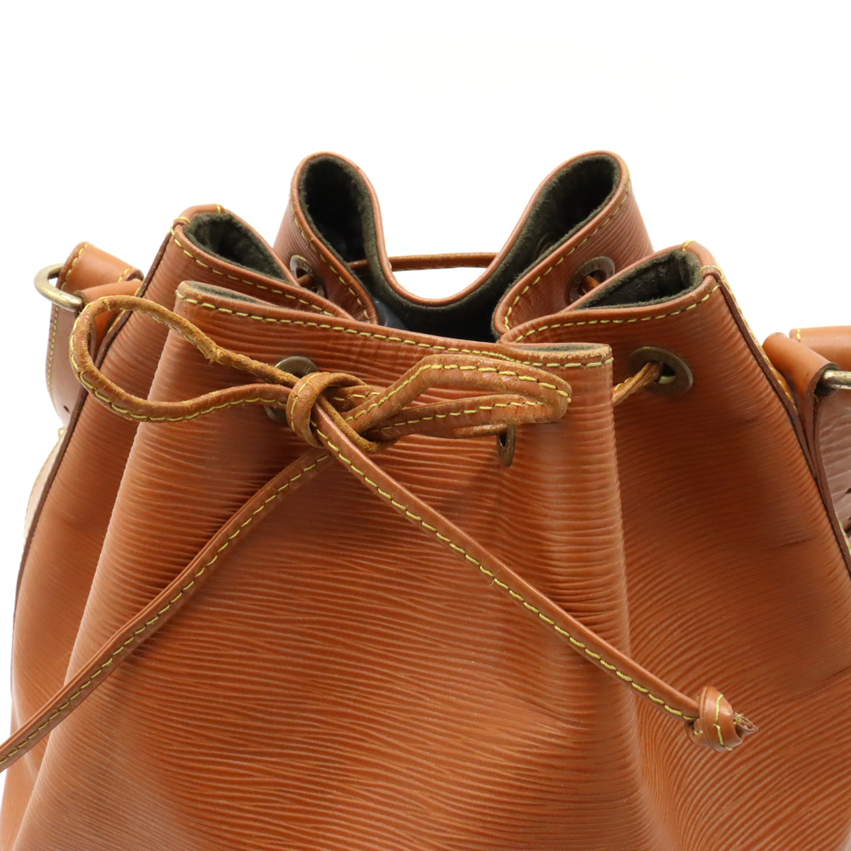 Louis Vuitton Epi Noe Shoulder Bag Brown