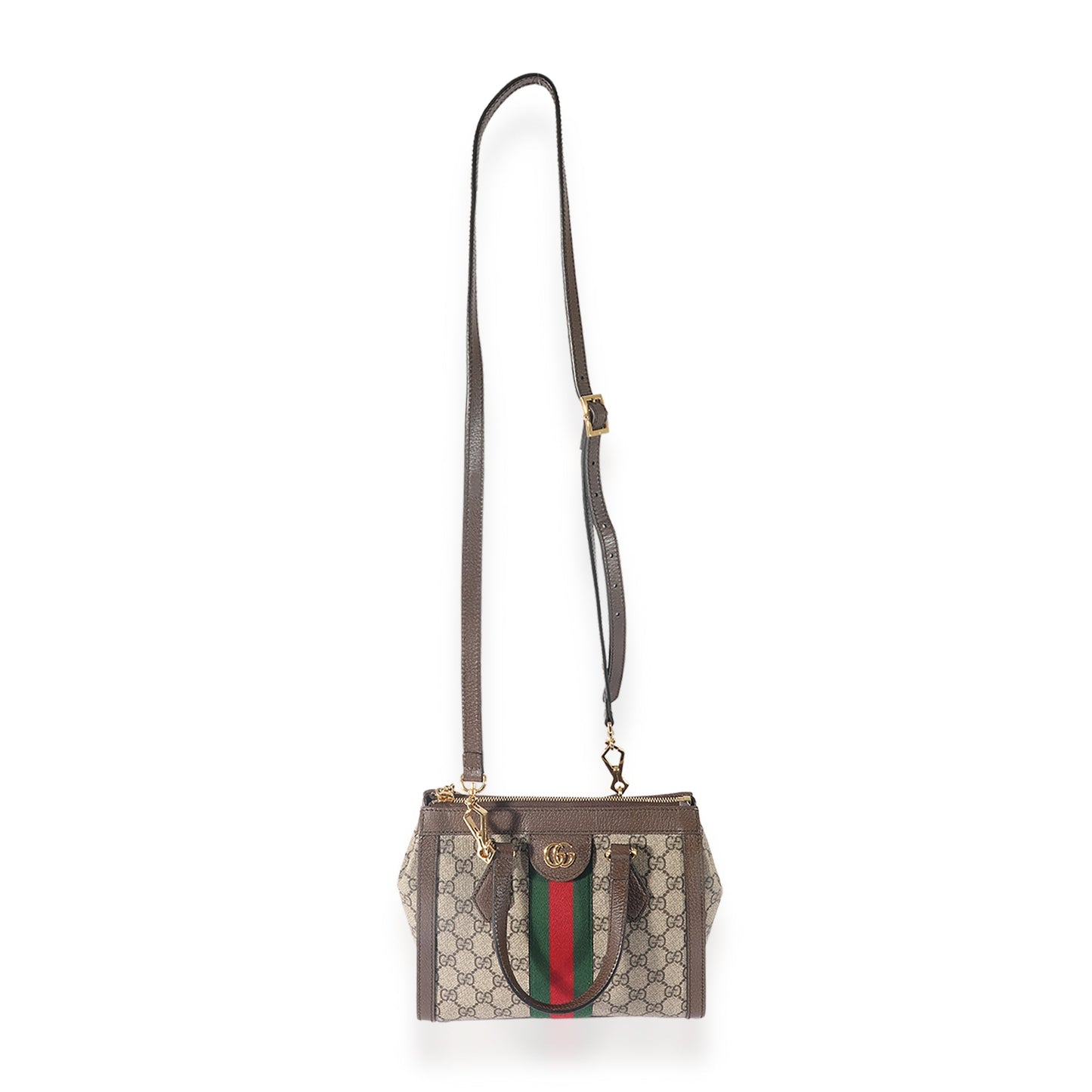 Gucci Leather Canvas Tote