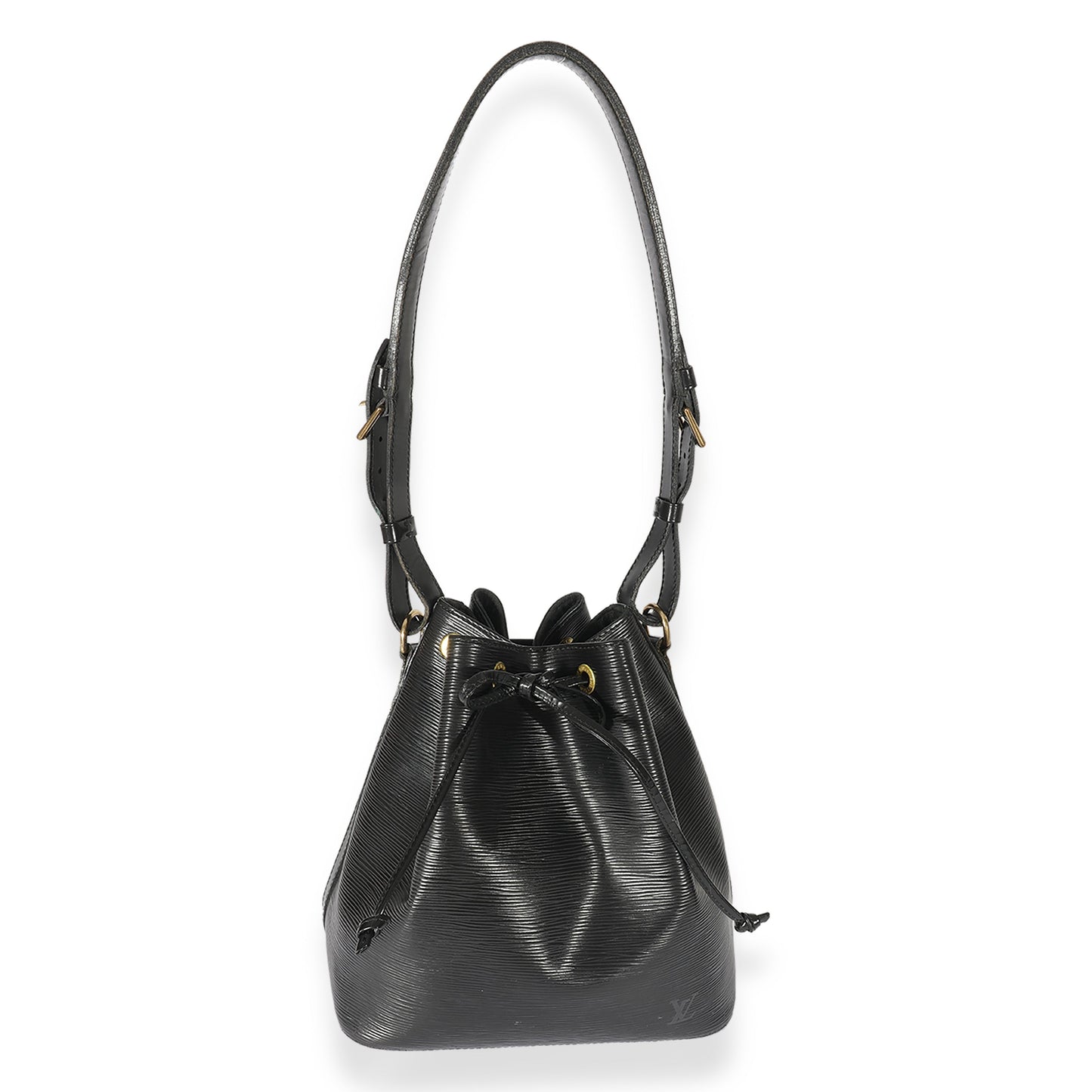 Louis Vuitton Black Leather Epi Noe