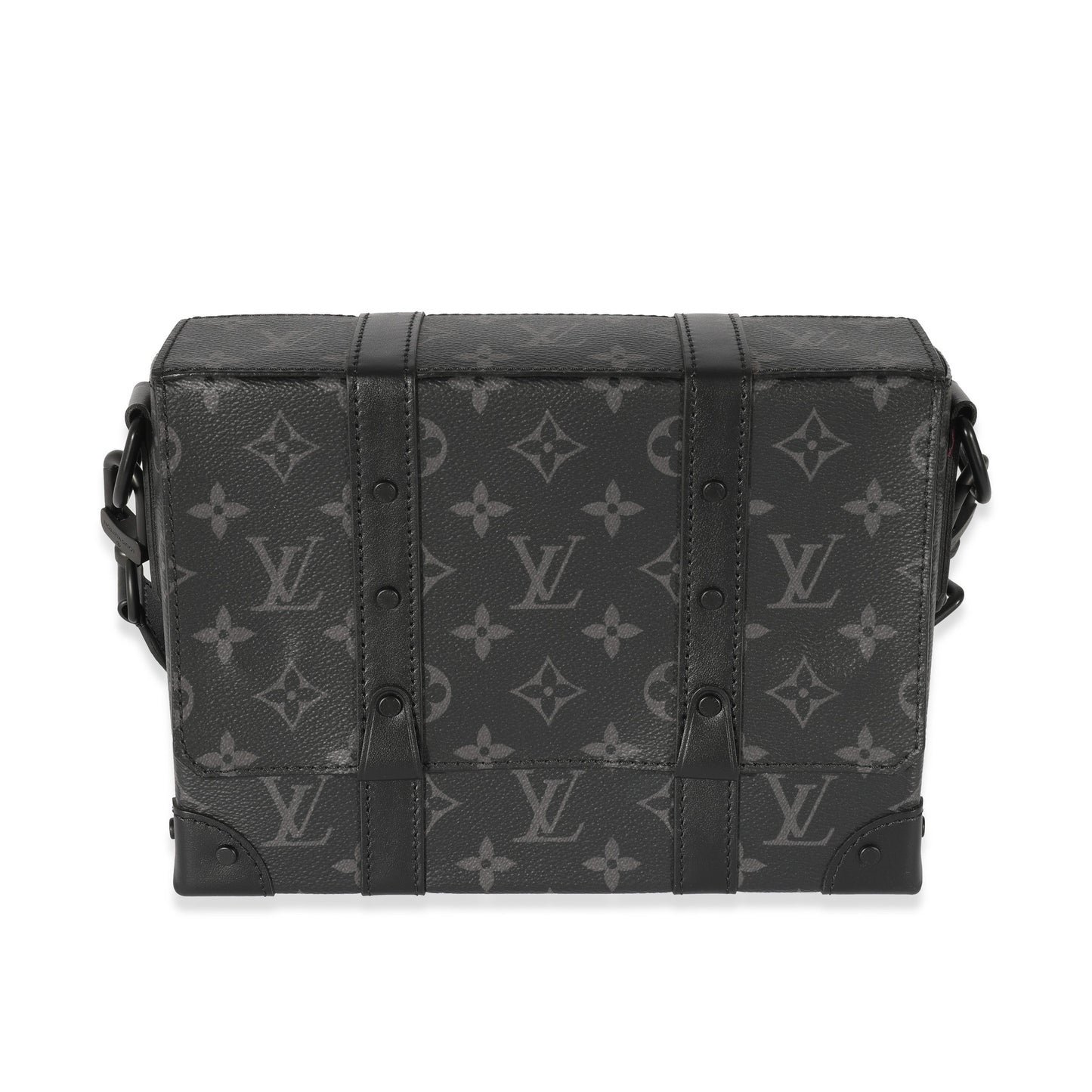 Louis Vuitton Monogram Eclipse Trunk Messenger Handbag