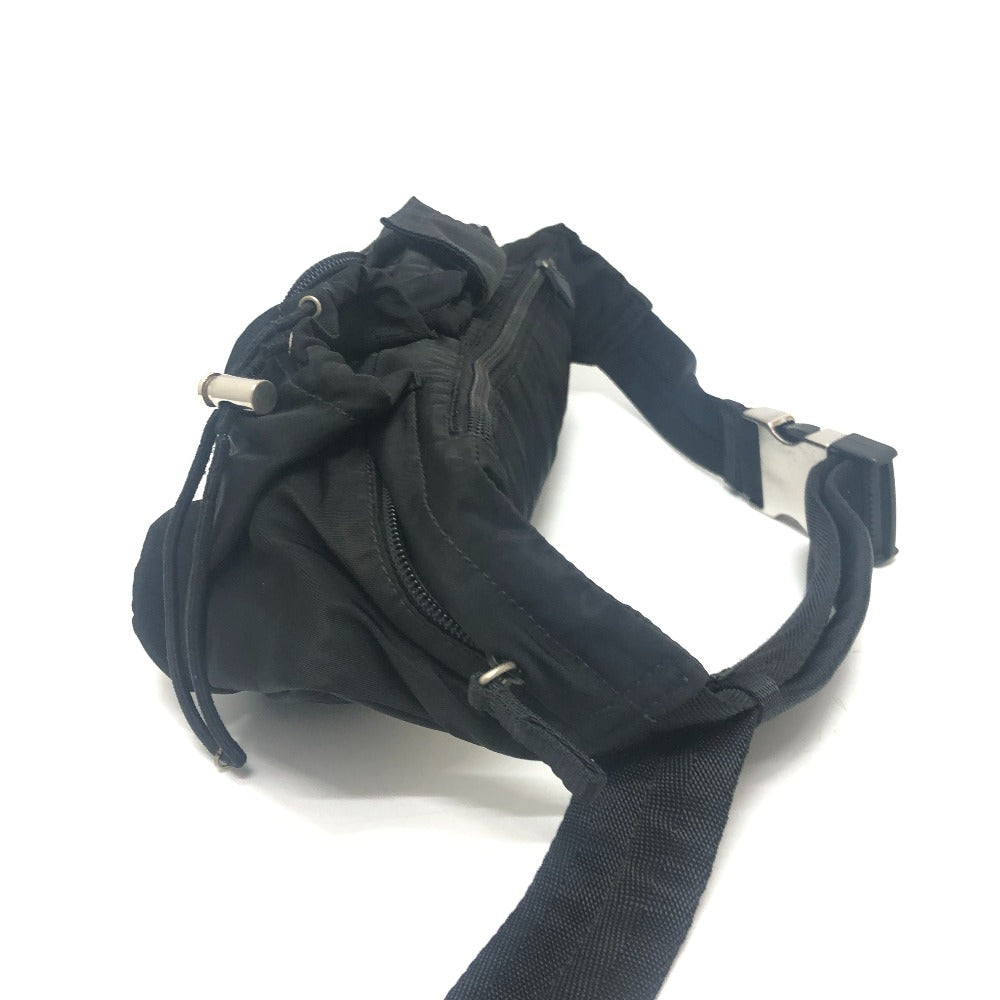 PRADA Sling bag Nylon black Multi pocket