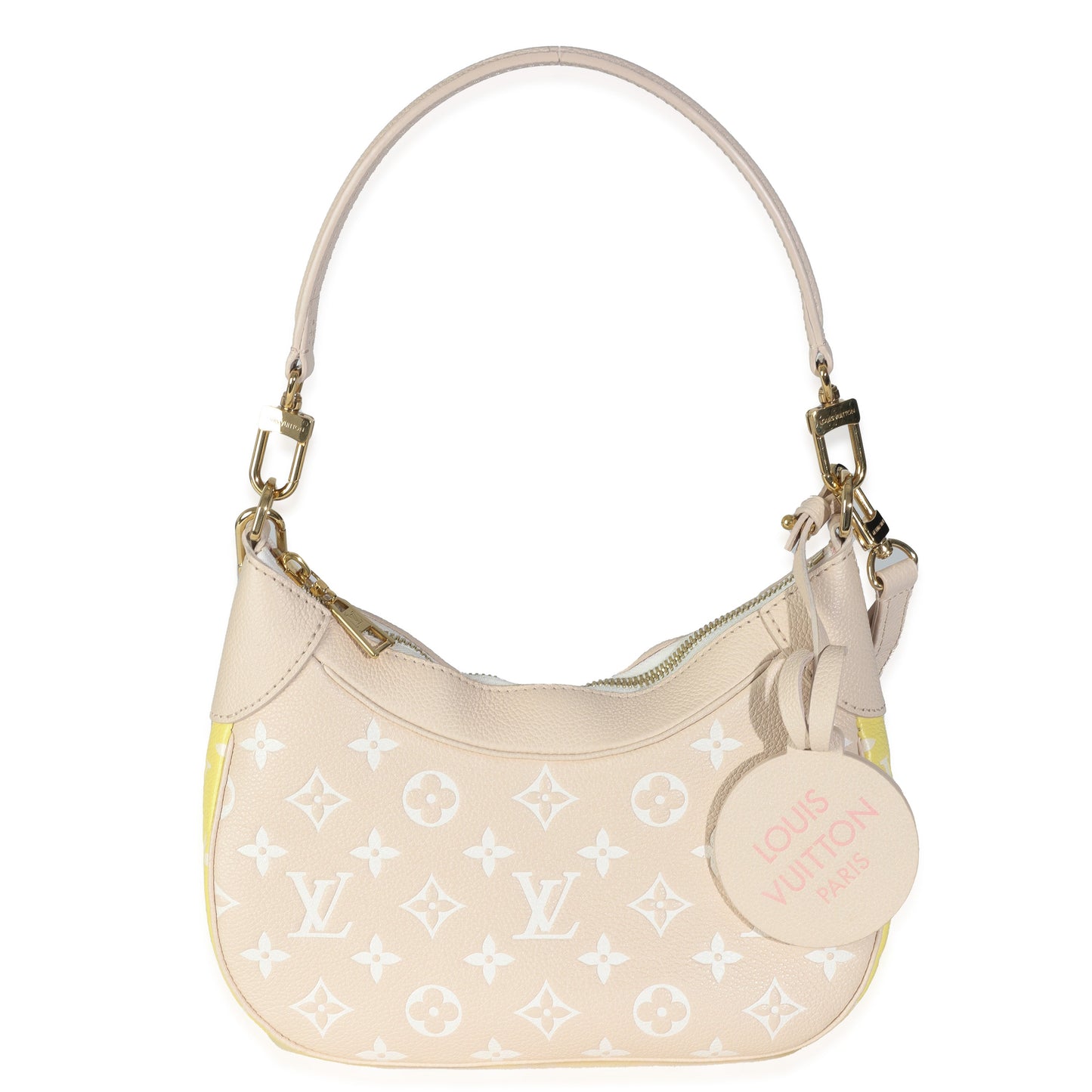 Louis Vuitton Pink Beige Yellow Monogram Empreinte Spring in the City Bagatelle