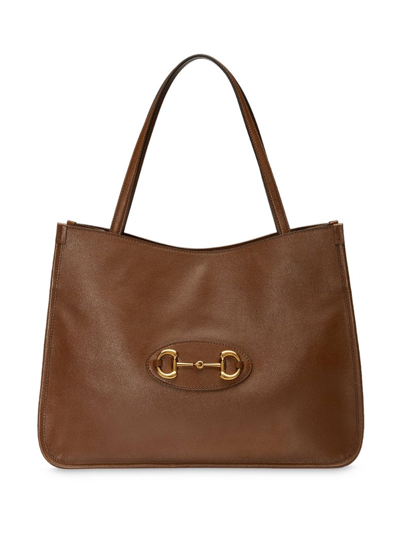 Gucci Leather Top Handle Tote