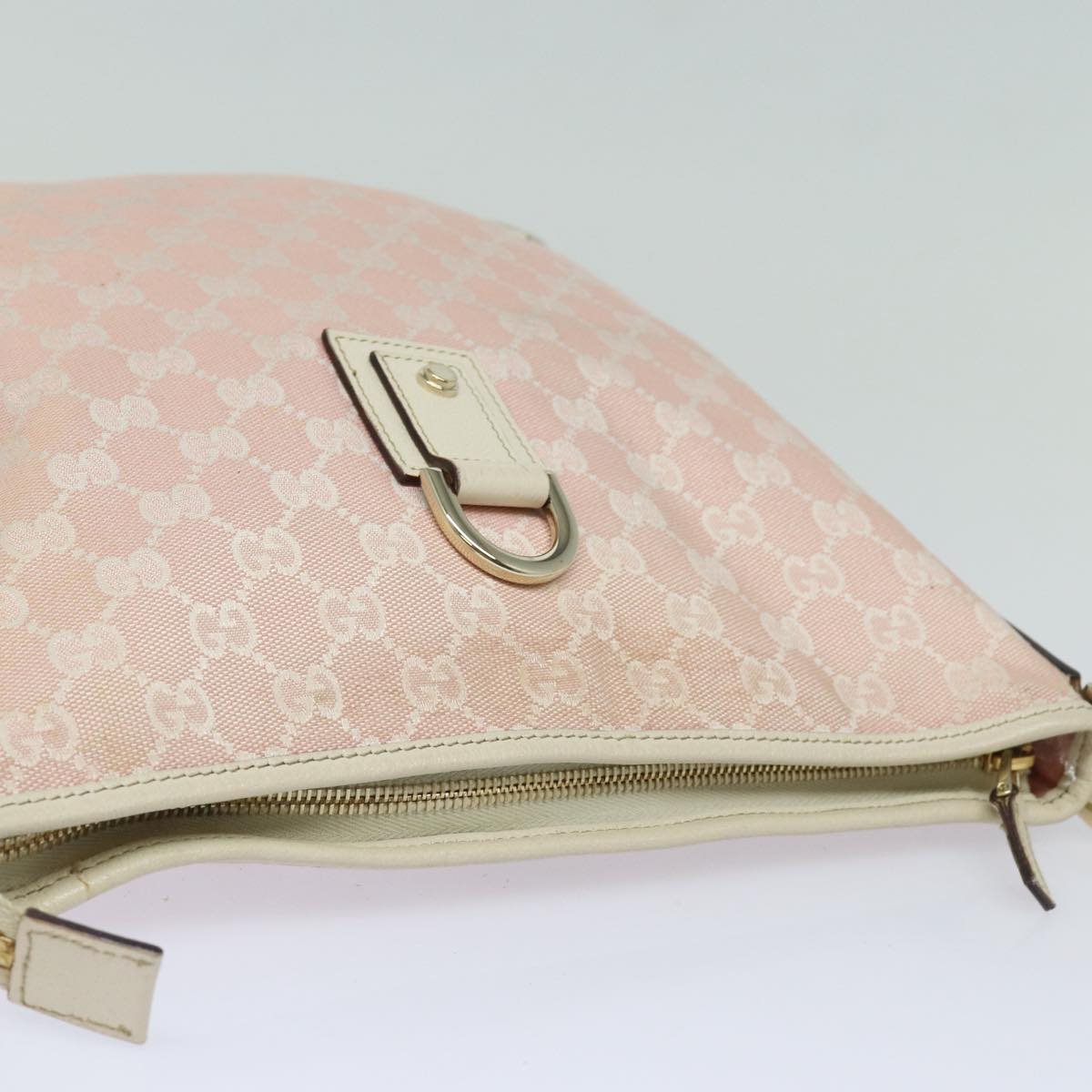 Gucci Lou Canvas Shoulder Bag
