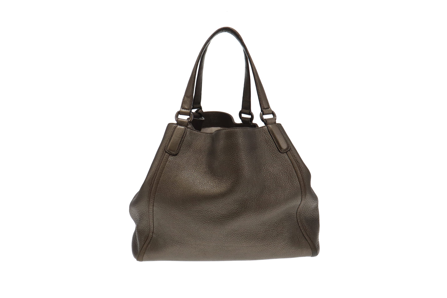 Gucci Soho Green Leather Metallic Shoulder Bag