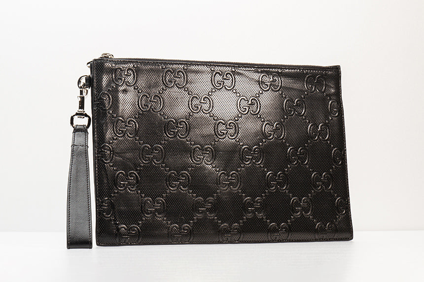 Gucci Leather Clutch