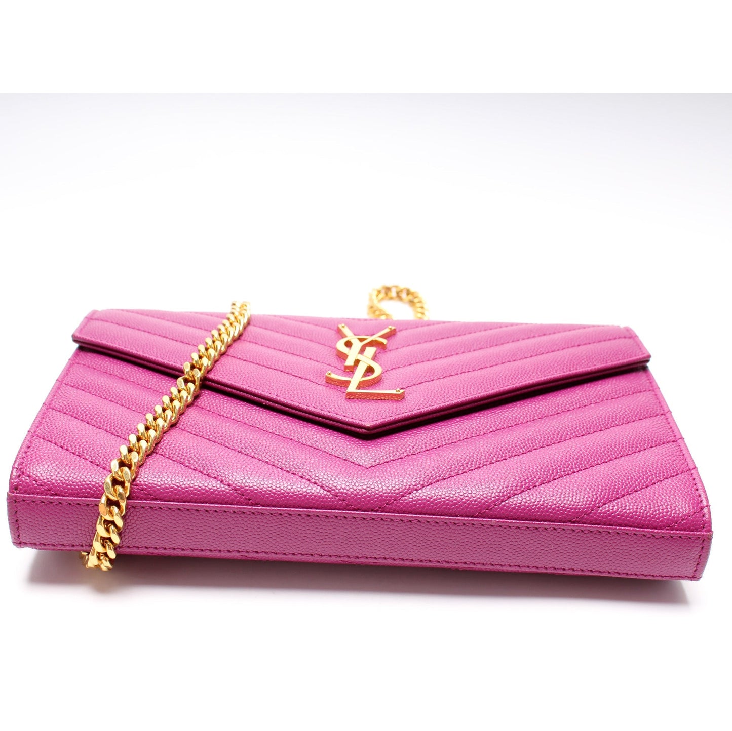 Saint Laurent Grain De Chain Wallet 377828 Bag